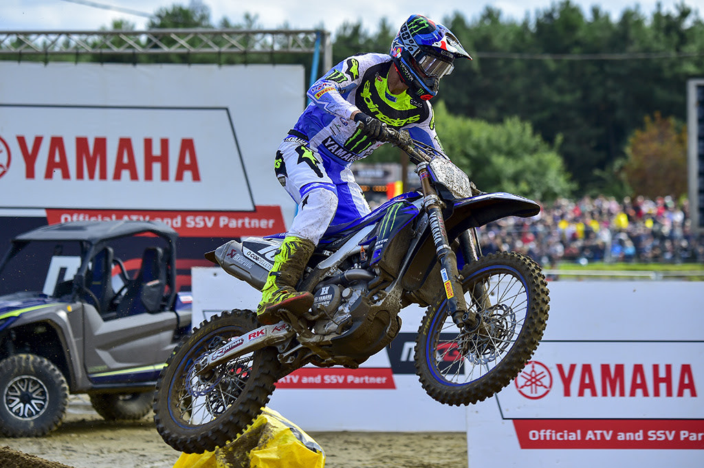 Vlaanderen showed his sand skills with third overall.