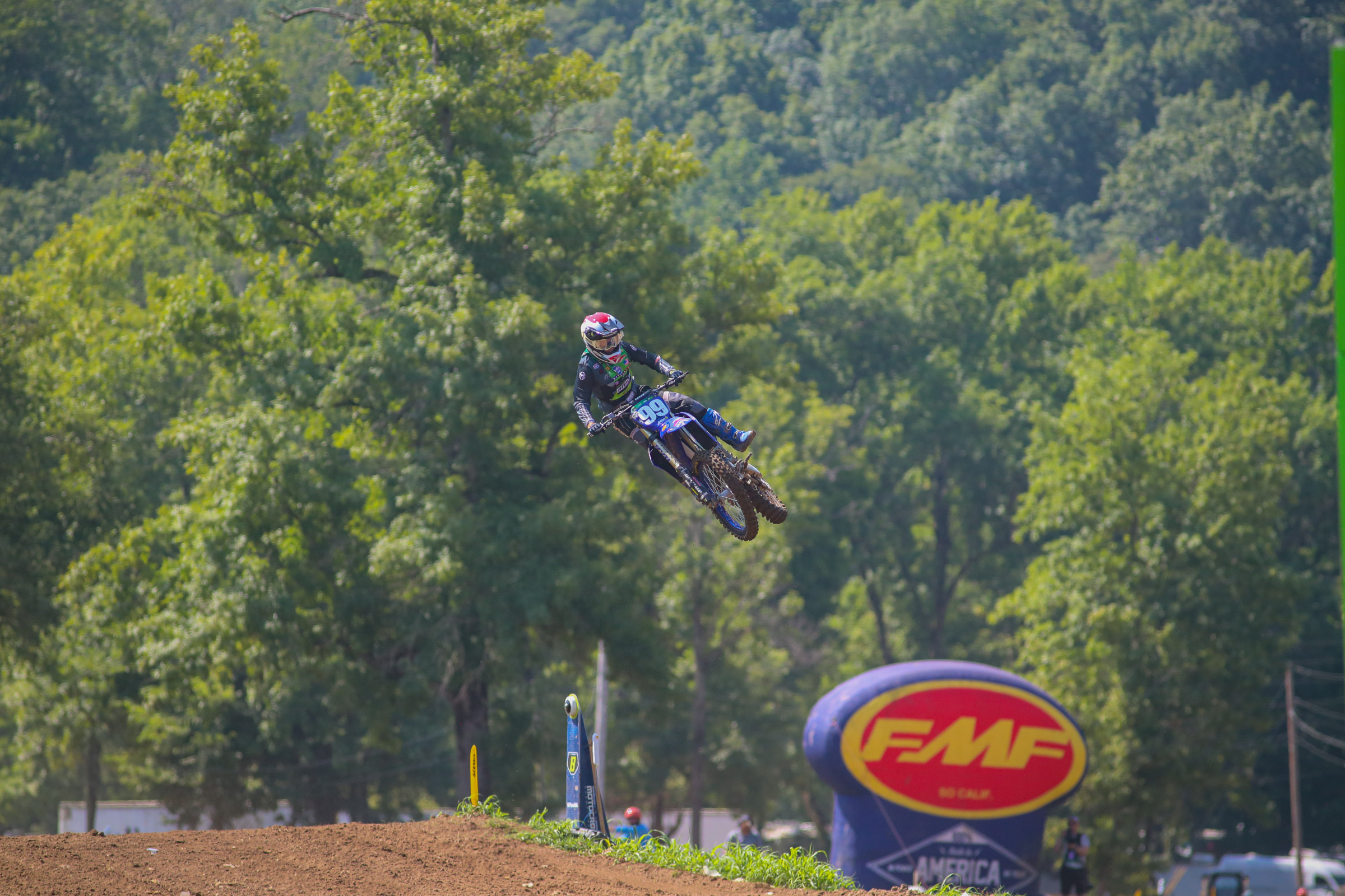 Turner is not afraid to send the big jumps by any means.