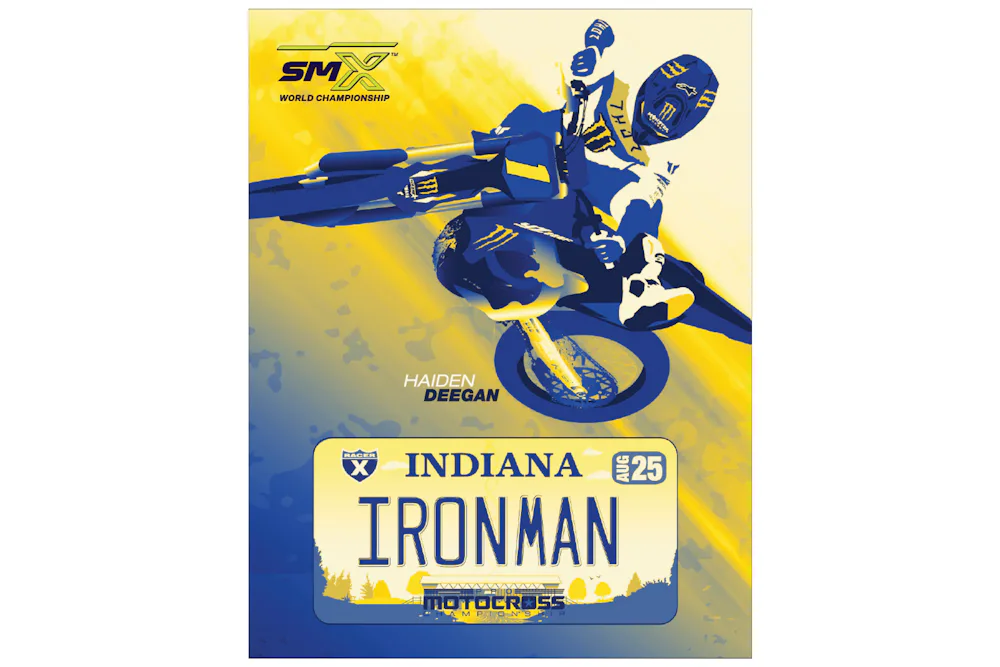 Ironman National Event Sticker Available at Racer X Trailer This Weekend thumbnail