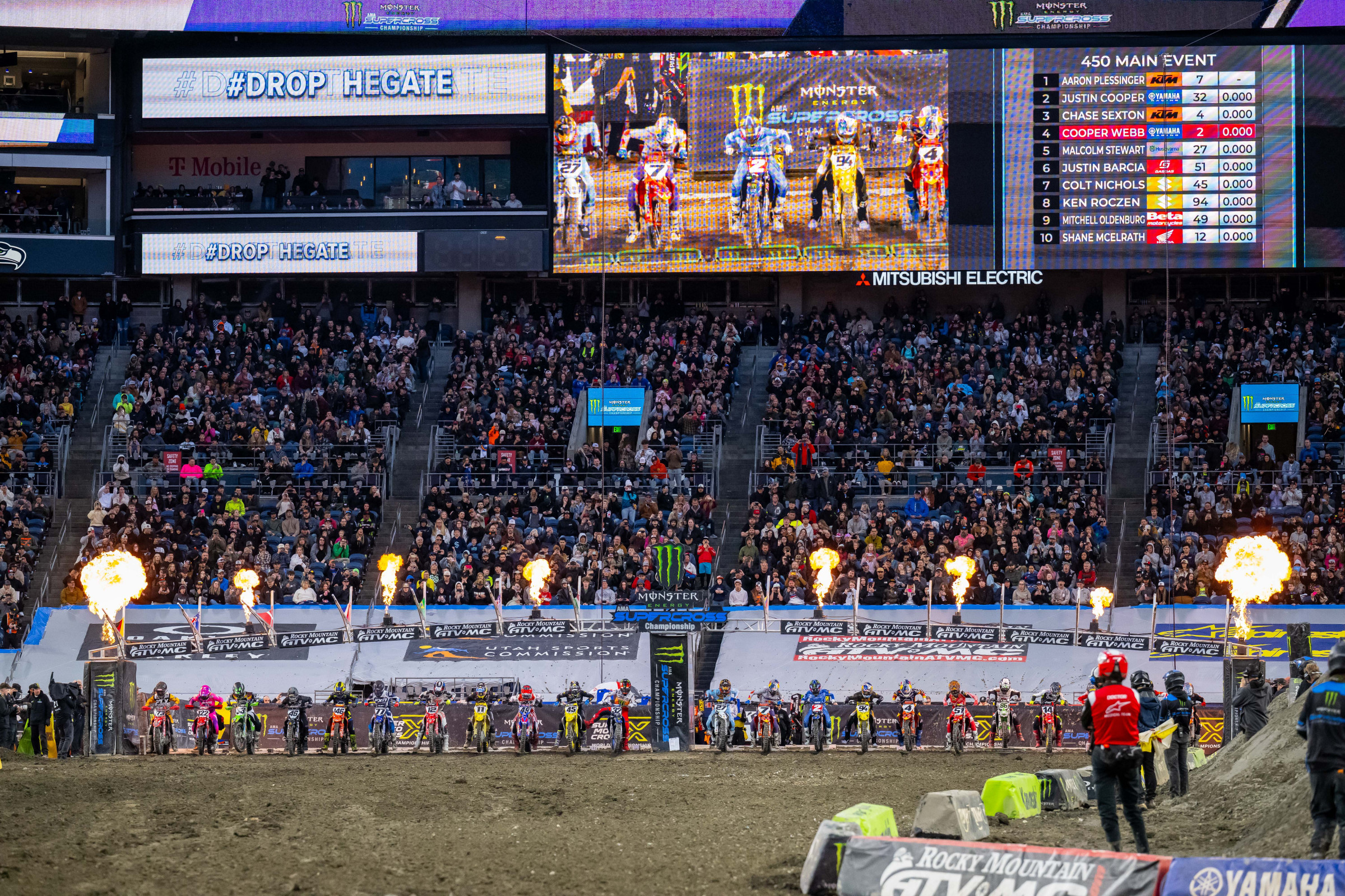 Monster Energy will continue their long relationship with AMA Supercross into the SuperMotocross World Championship (SMX).