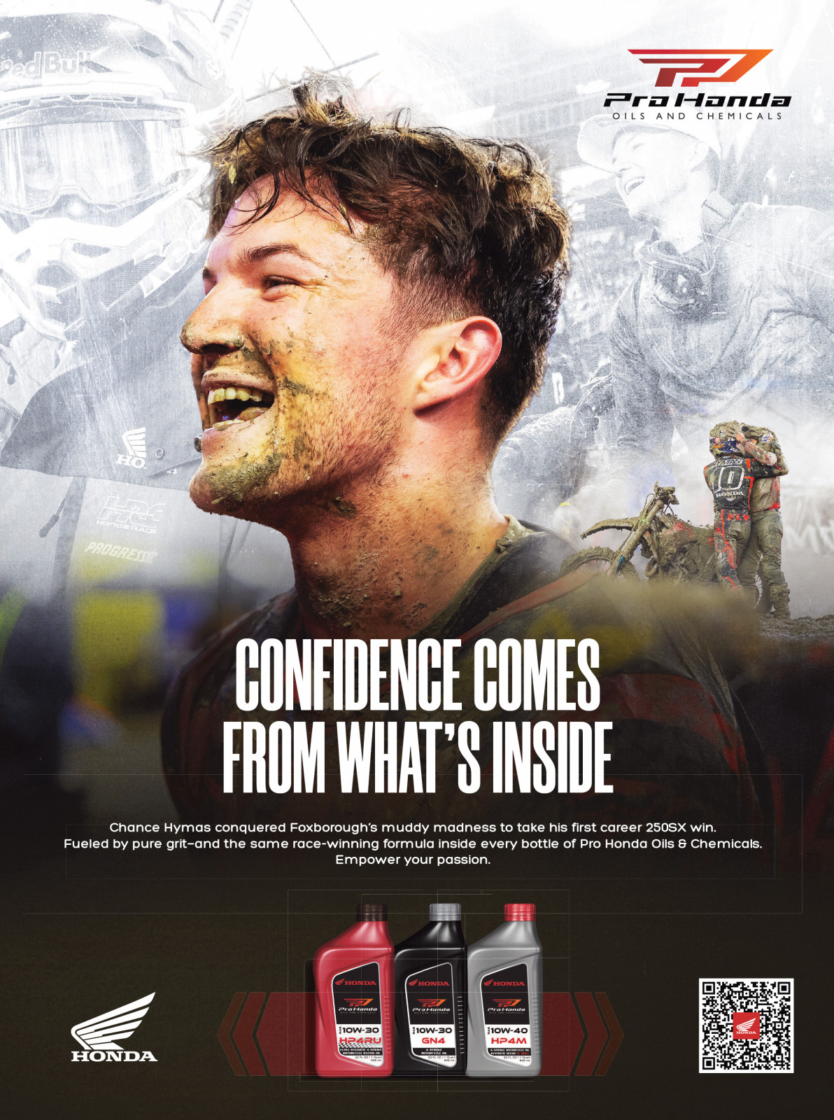 Advertisement: 029_RX28_10_Ad_ProHondaOils.p1.p1.p1.p1