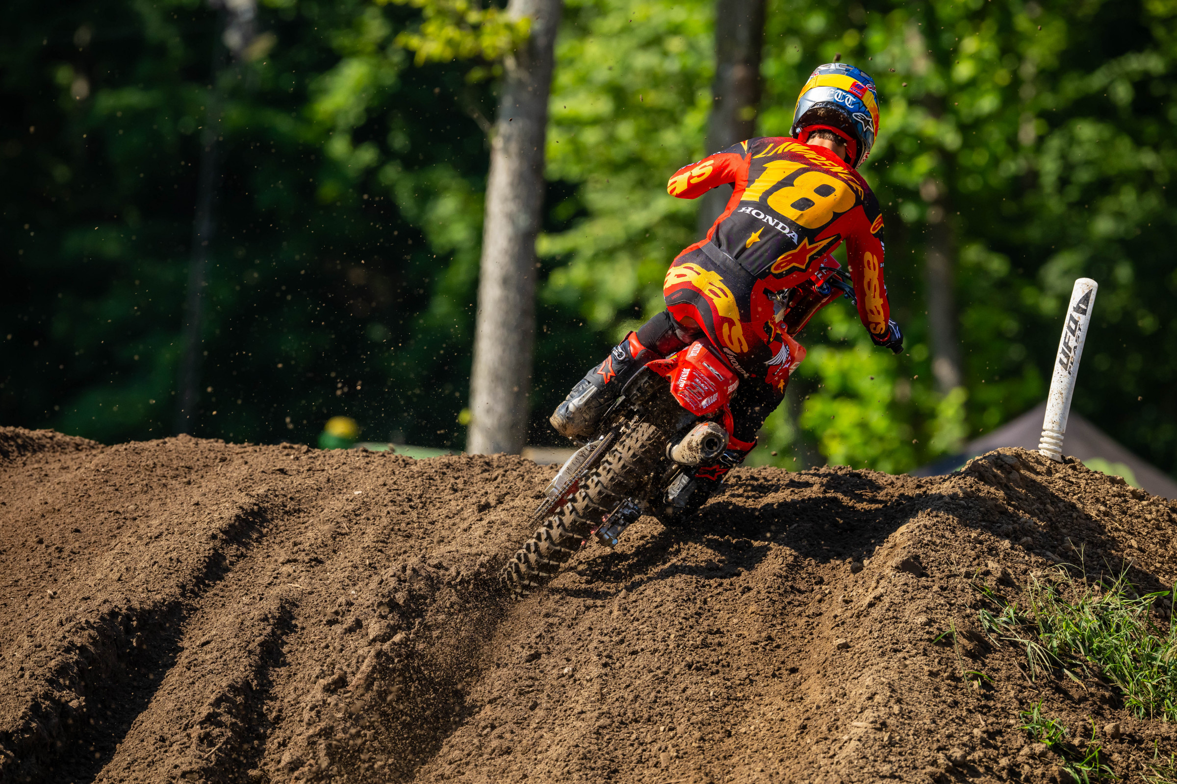 Watch: Jett Lawrence Crosses the Ruts on Takeoff 