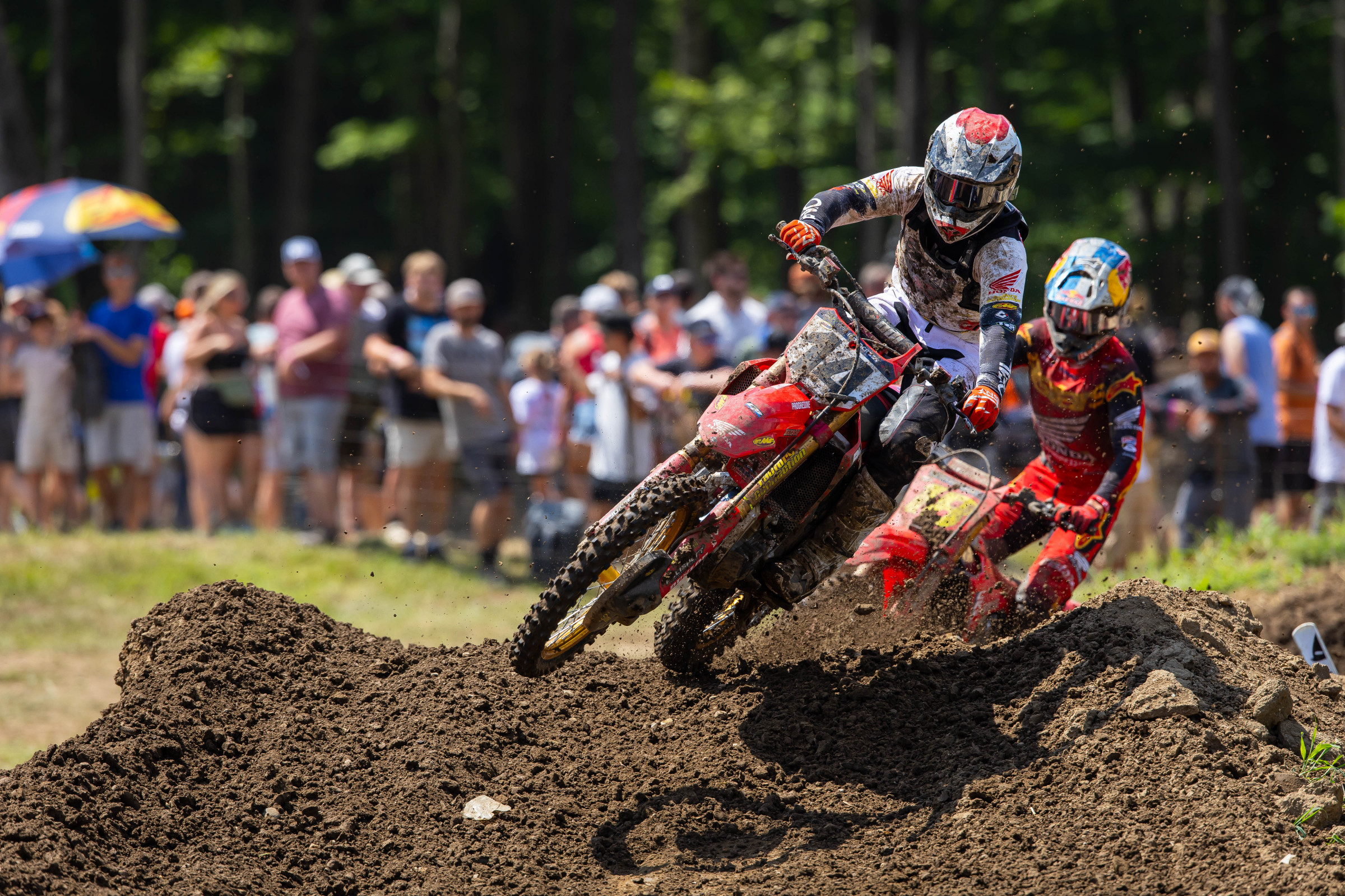 Dylan Ferrandis made his 2025 Pro Motocross debut at Ironman. 