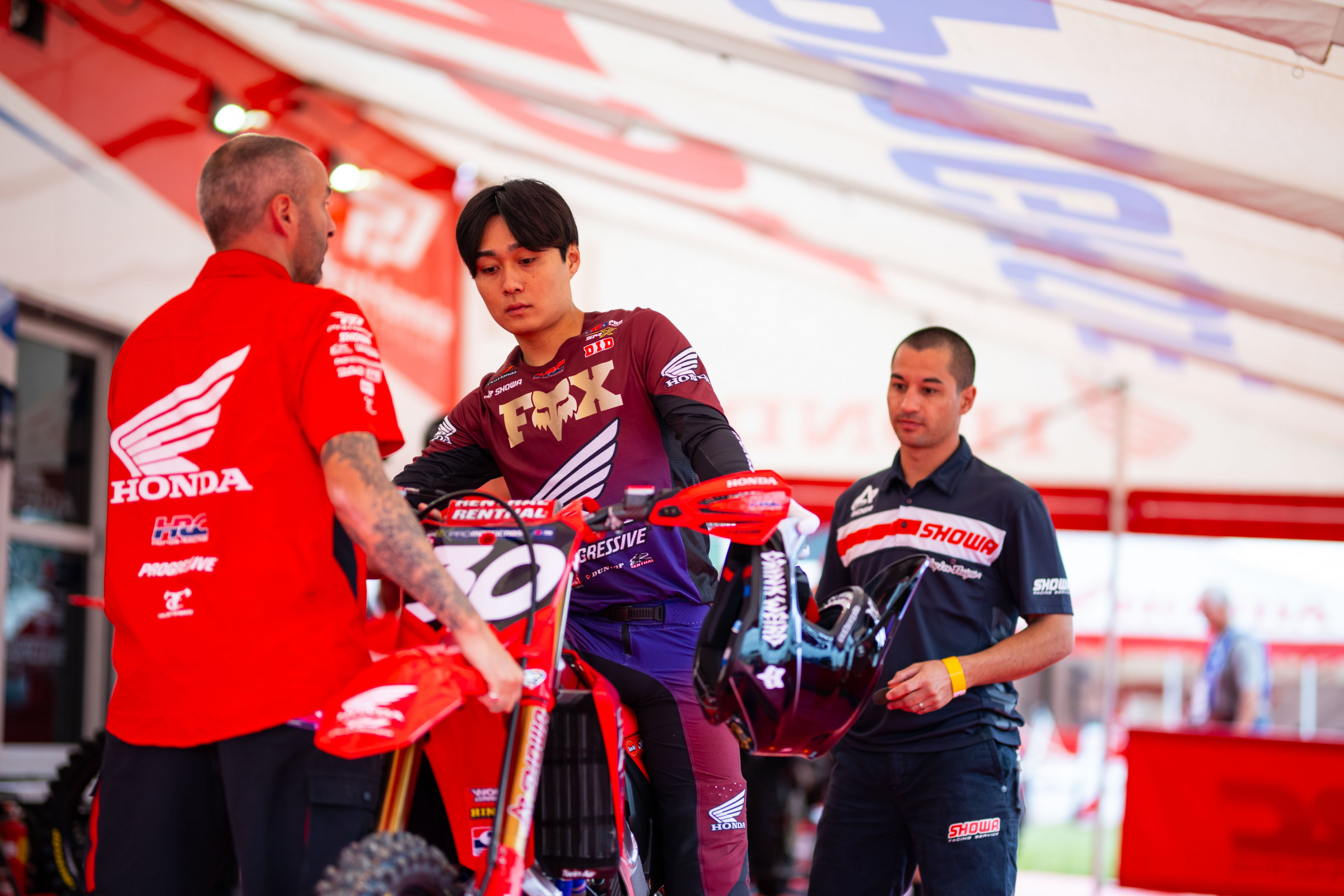 Whatever setup Shimoda was running at Unadilla worked extremely well for him.