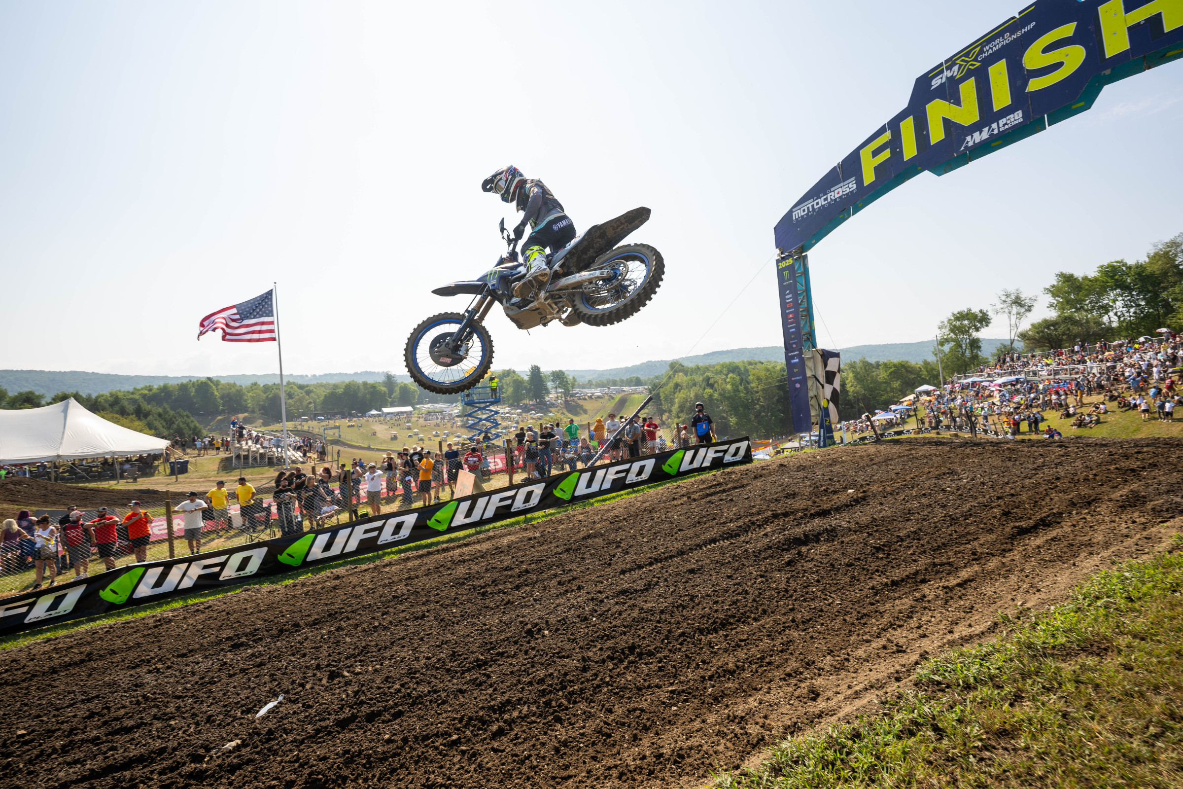 Michael Mosiman Suffers Cut Above Eye in First Moto at Unadilla National [Update]
