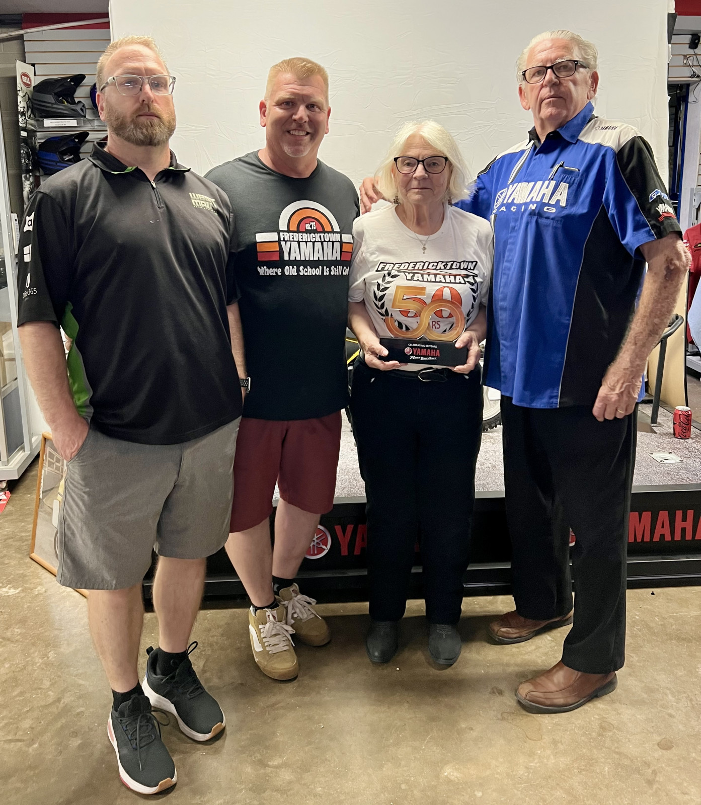 The Fredericktown Yamaha family.