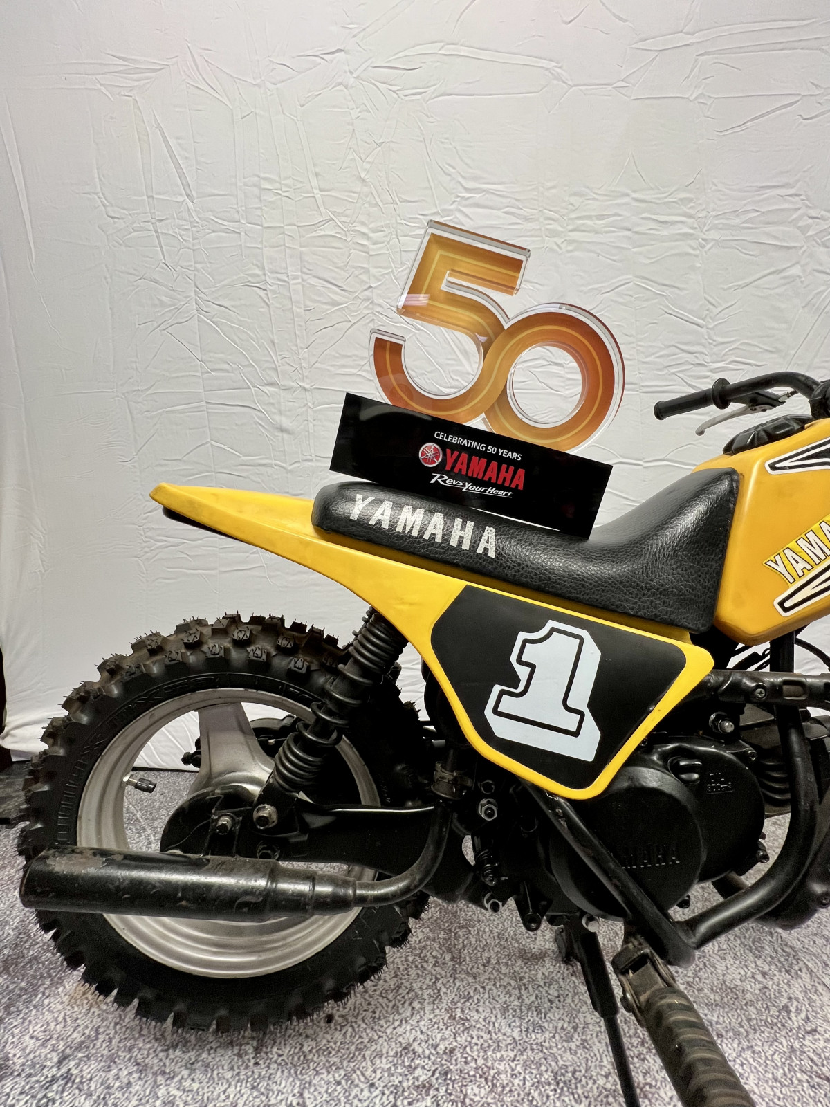 Celebrating 50 years of Yamaha with the original 