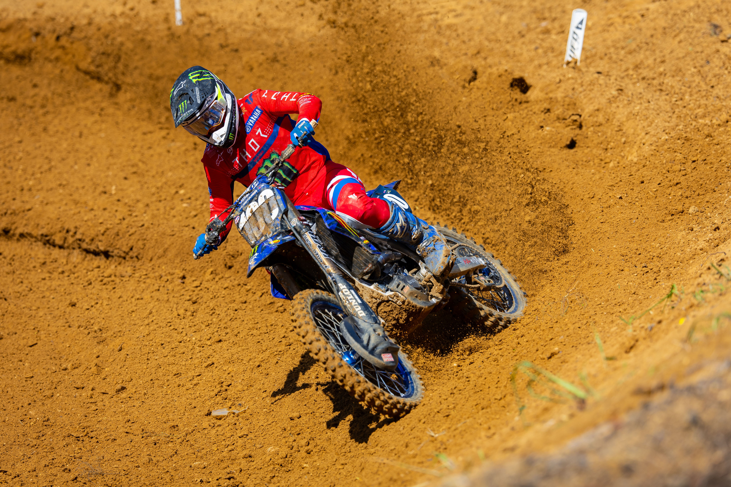 Cole Davies was tremendous in the first moto on Saturday.
