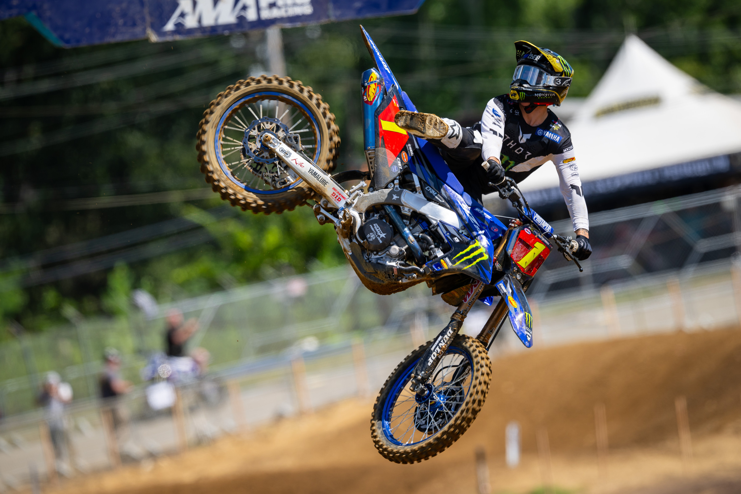 Haiden Deegan clinched his second consecutive 250 Pro Motocross Championship at Budds Creek.