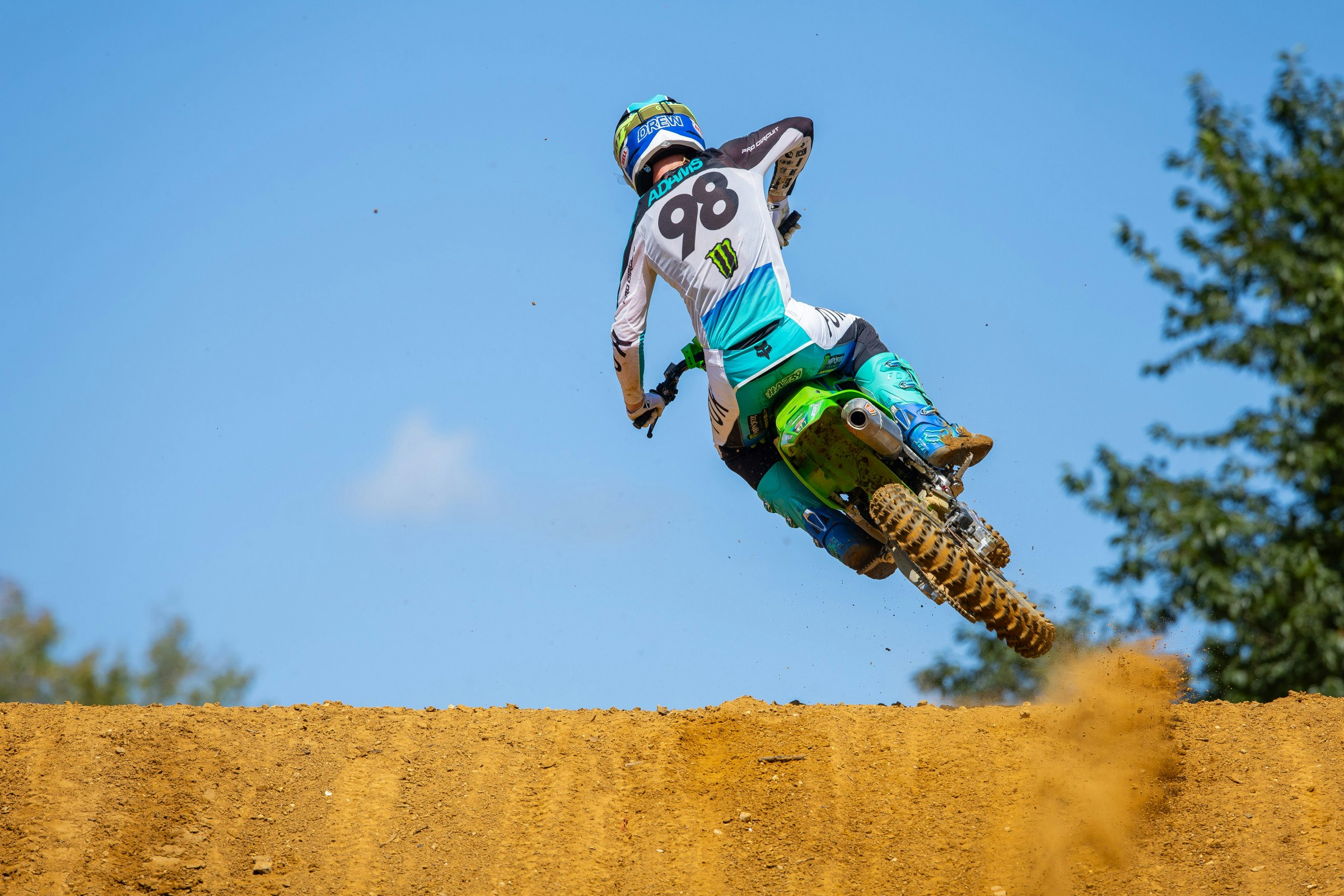 Drew Adams Wins 2025 Marty Smith Rookie of the Year Award in Pro Motocross