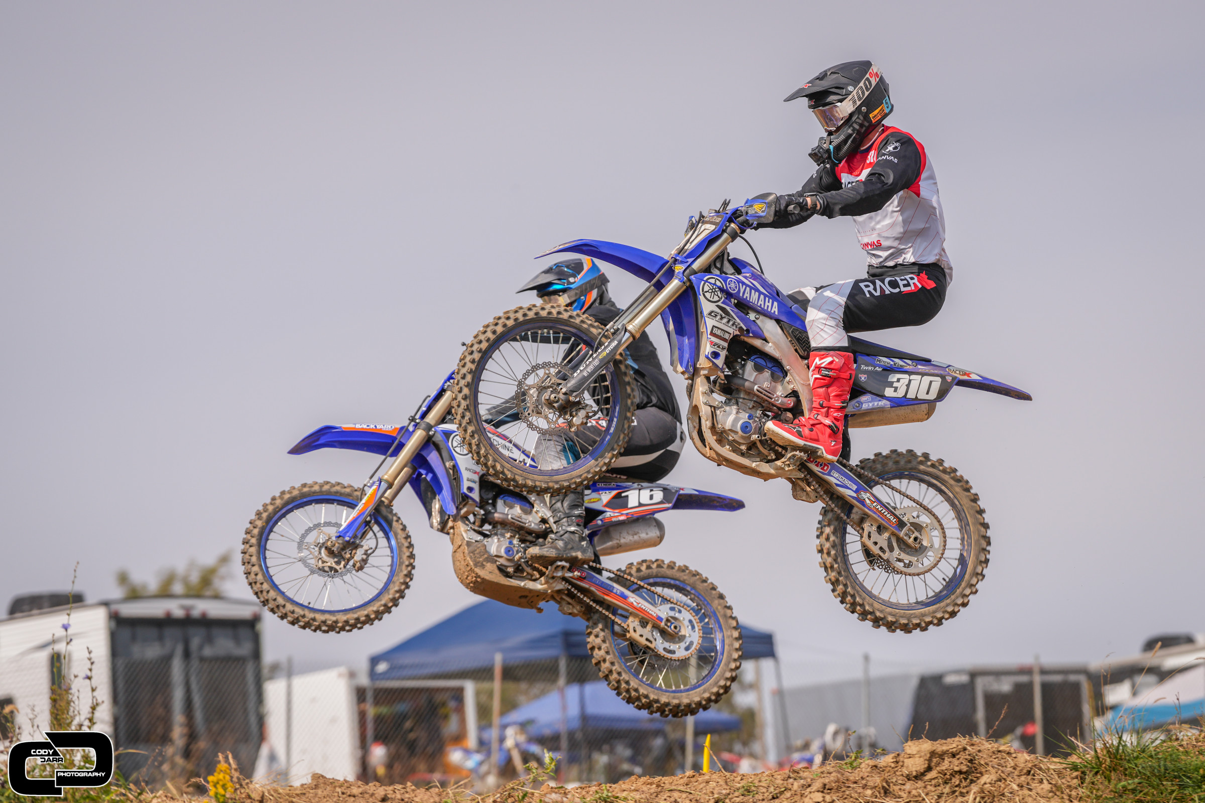 Mitch Kendra battling his big brother Jake (watch out, Lawrence brothers!)