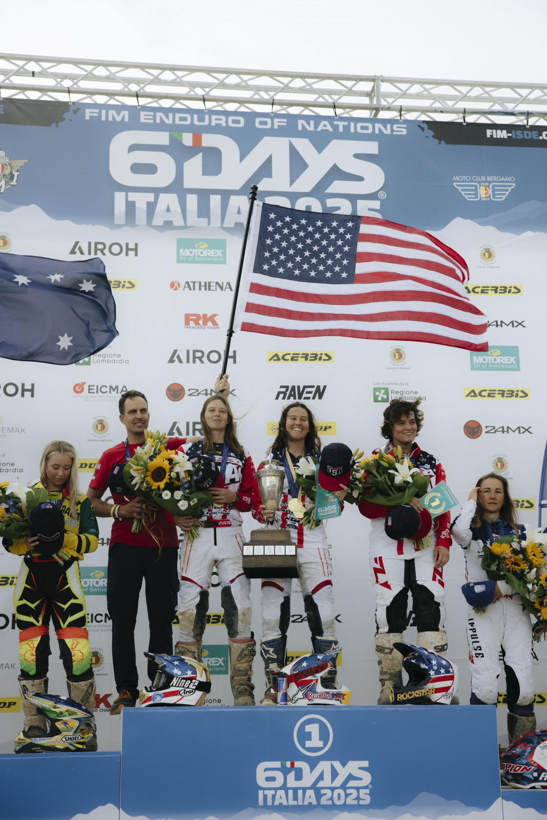 The Women's World Trophy Team USA Champions