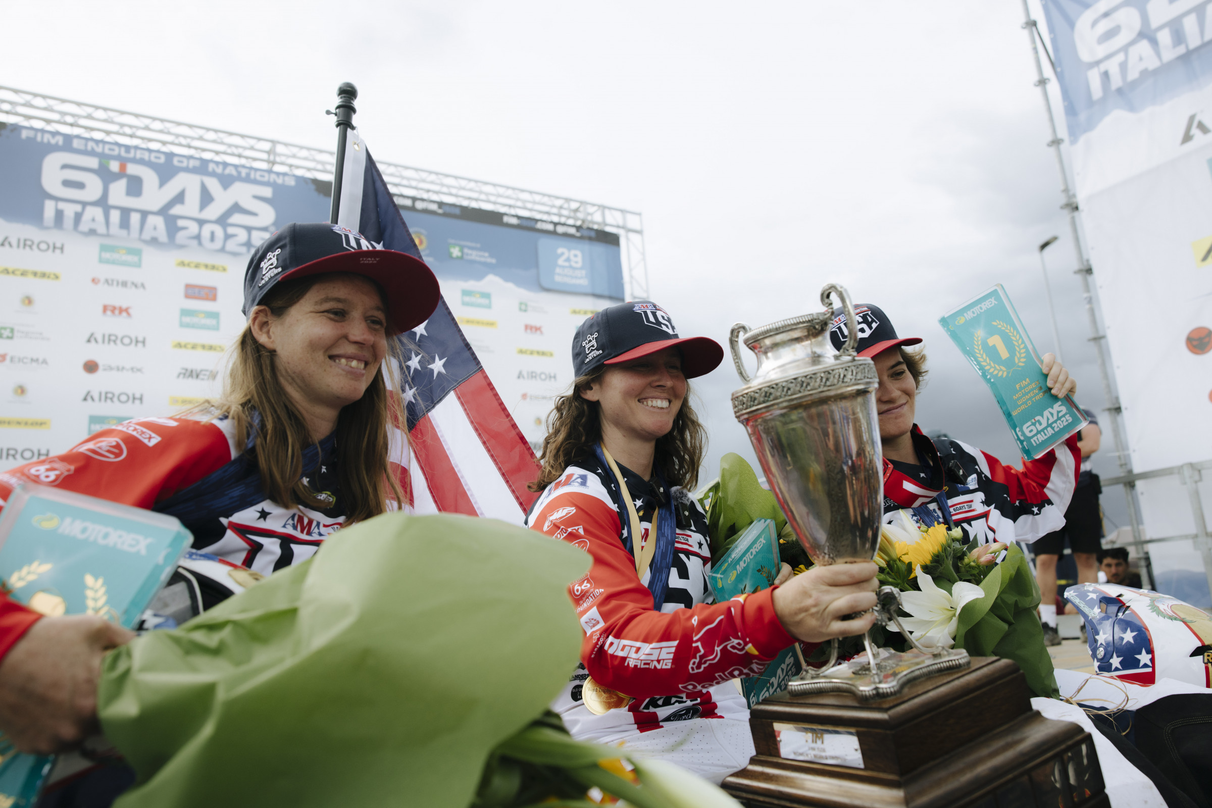 U.S. Women's World Trophy Team Wins Third Consecutive FIM ISDE International Six Days Enduro