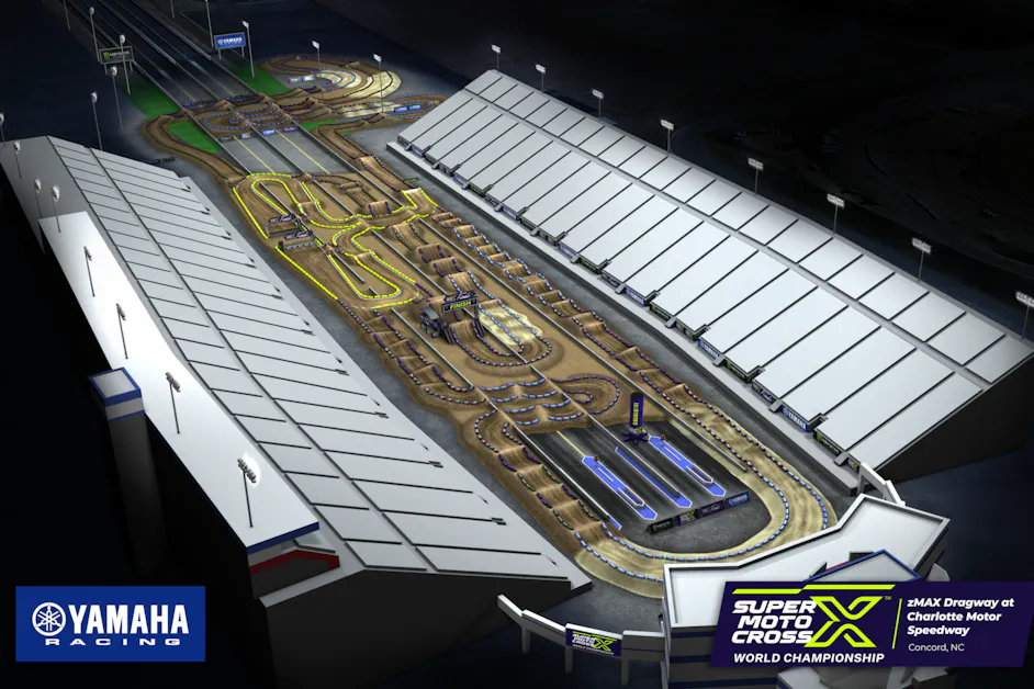 What Does the Hybrid SMX Playoffs Track Look Like at zMAX Dragway