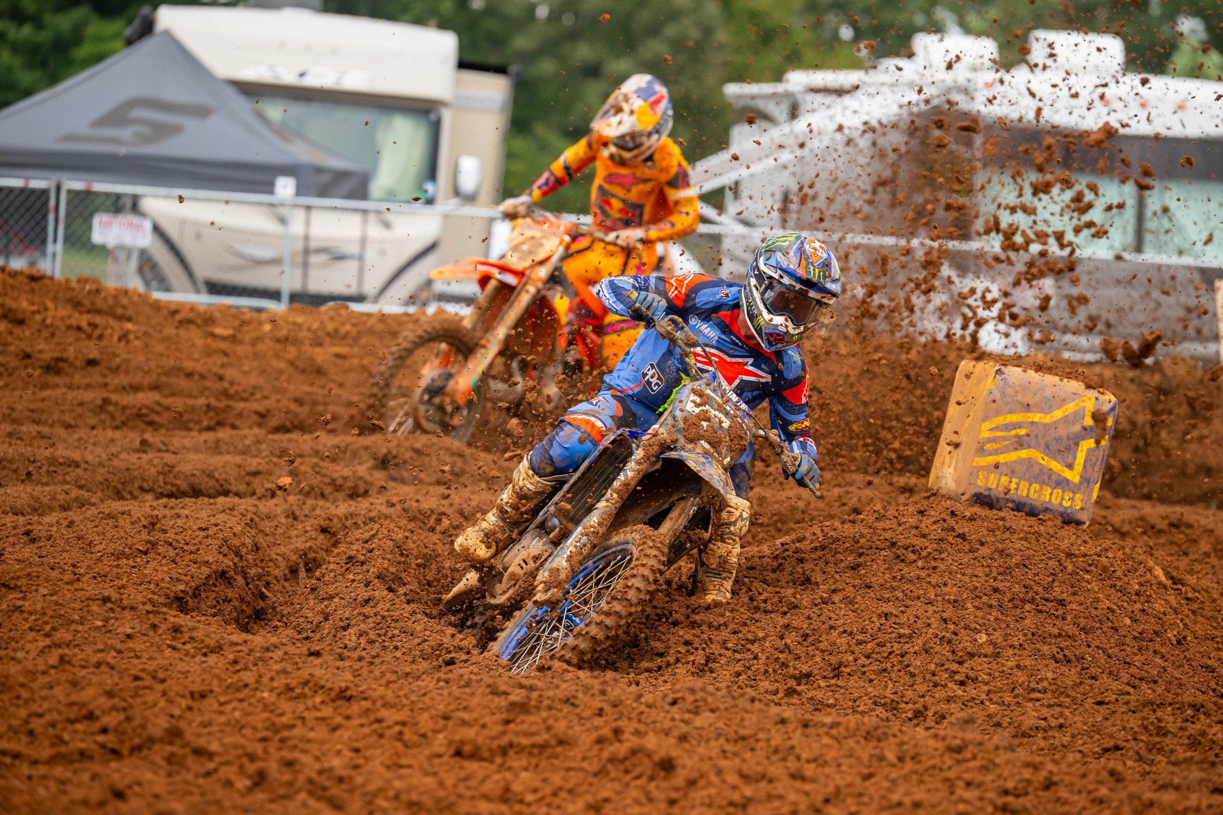 The intensity in the 450 moto was off the chart!