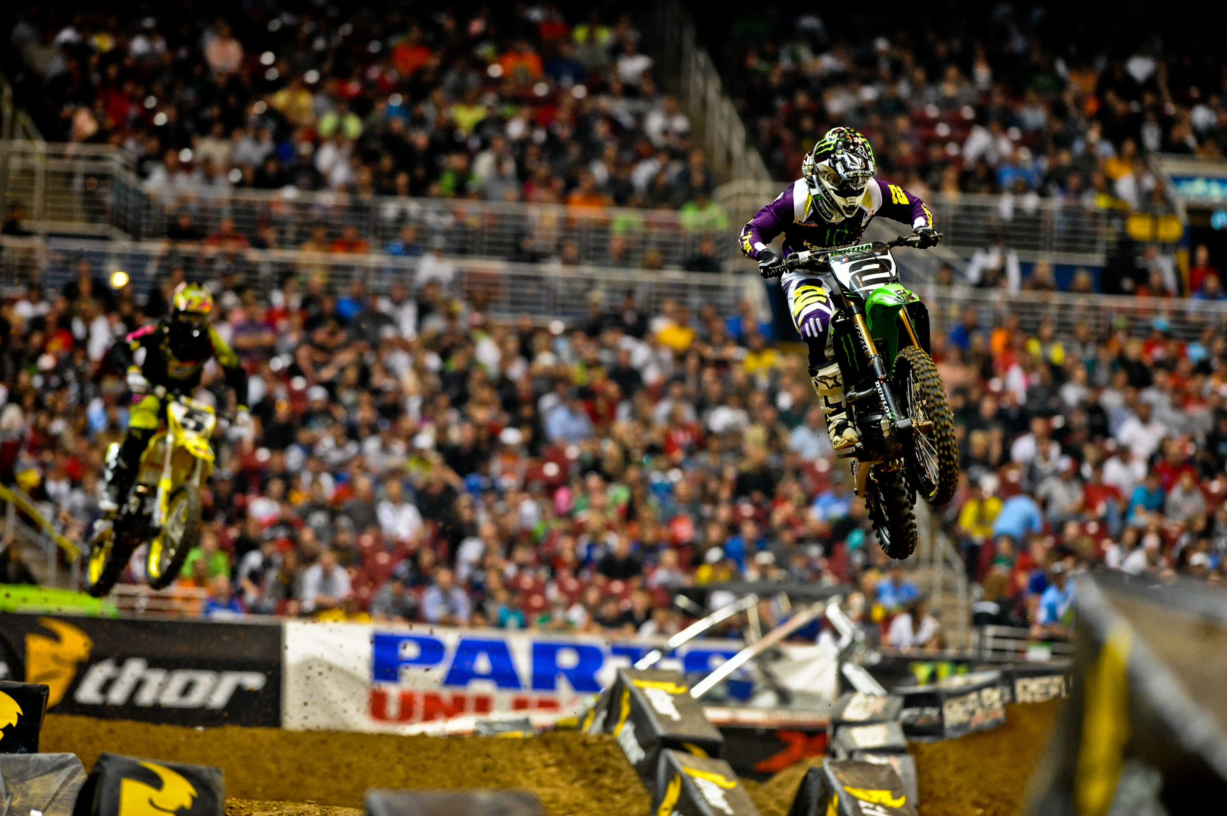 Villopoto and Dungey in 2010.