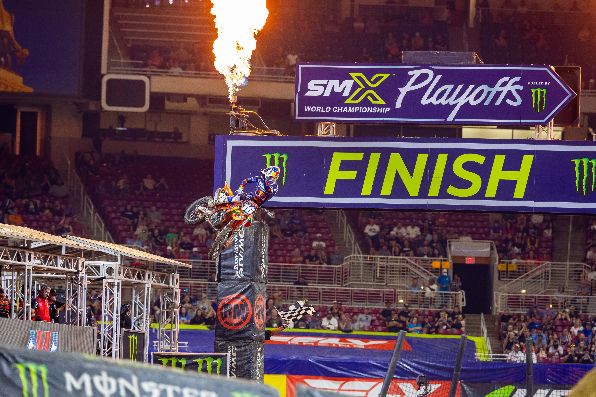 Vialle somehow won the second moto after taking tenth in the first.