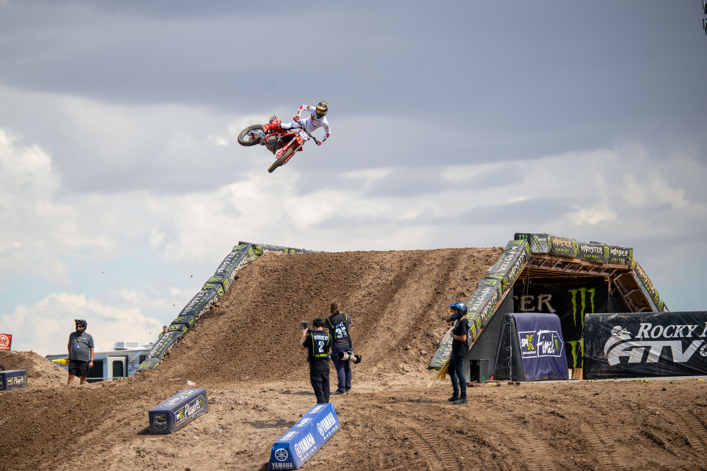 This is the coolest looking jump on the track.