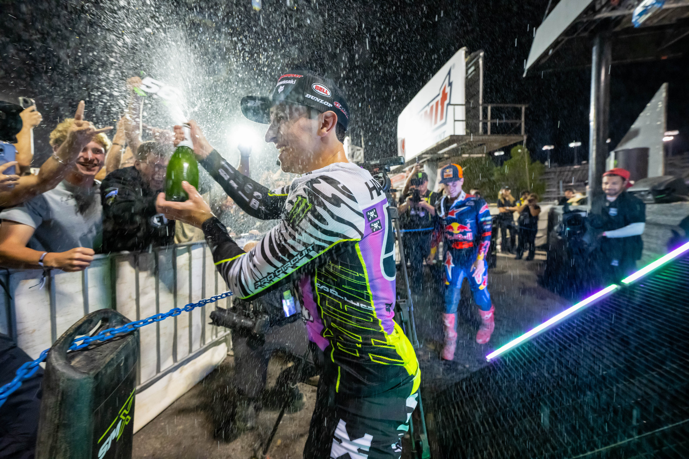 Hammaker “Yeah, I saw them on the ground and I was like, ‘Here we go!’”