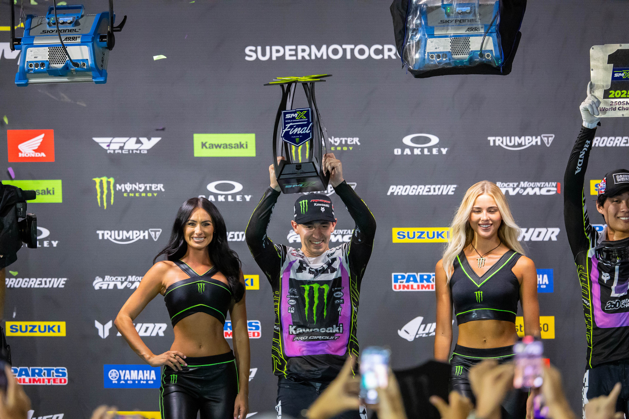 Second overall in Las Vegas, and second in the 250 SMX World Championship.