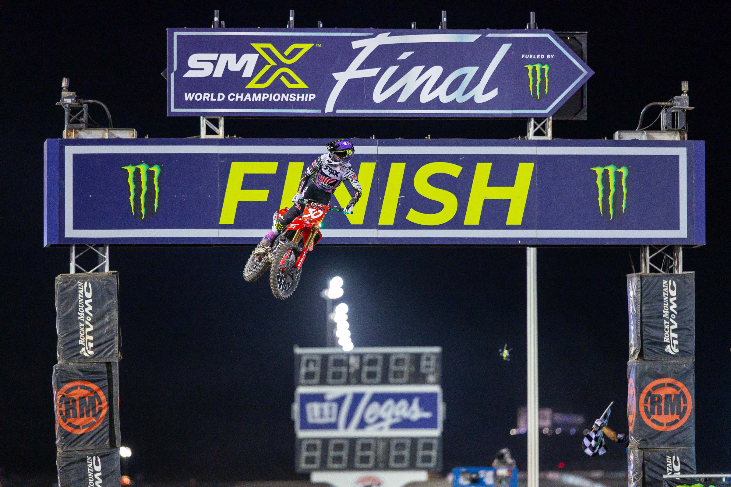 The SMX World Championship marks Jo Shimoda's first title as a professional. 