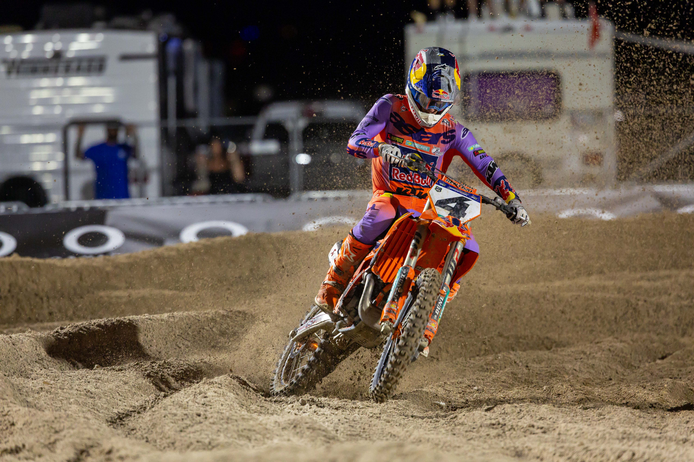 Unless he somehow recovers in time to race 'Nations, Las Vegas was the last time Chase Sexton will race on orange.