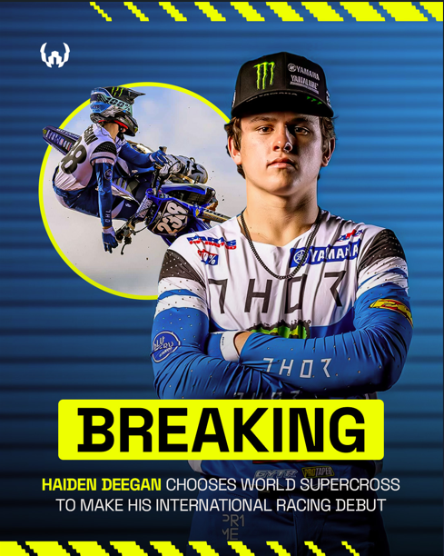 Deegan is headed to Argentina in November.