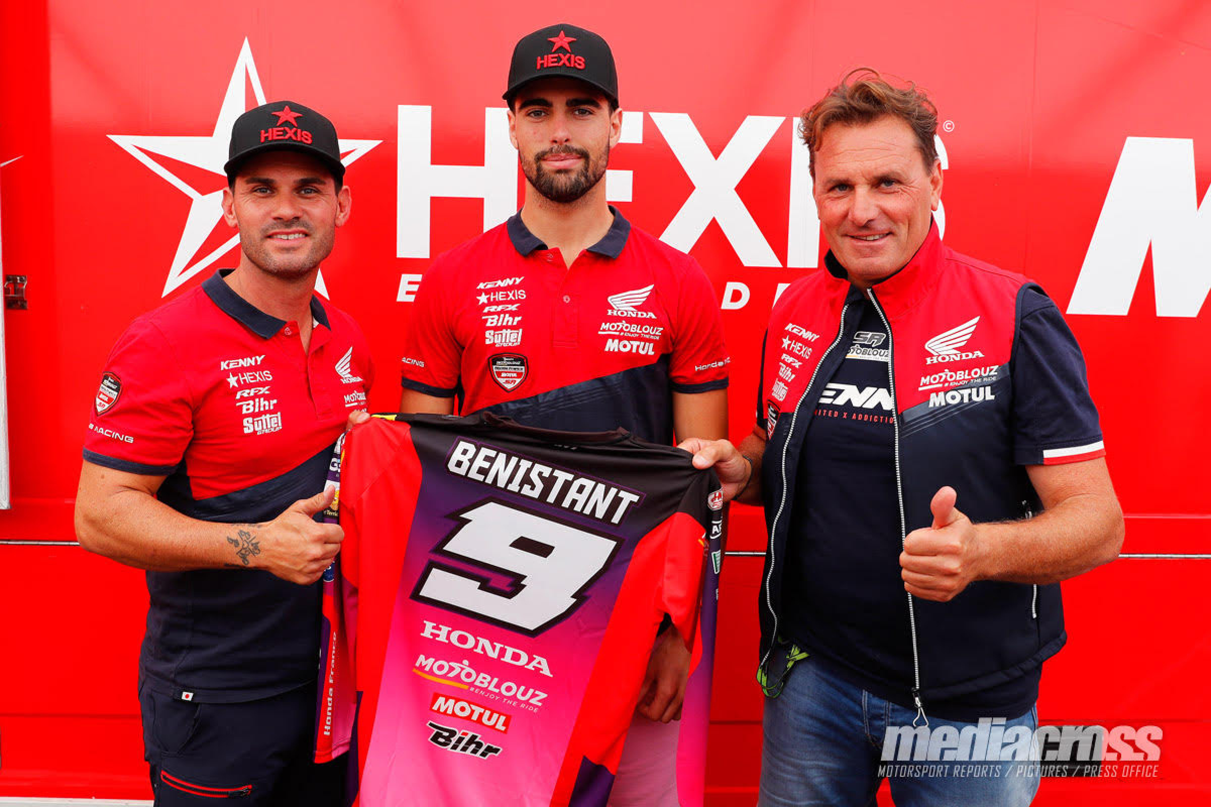 Thibault Benistant Joins Honda Motoblouz SR Motul for 2026 MXGP
