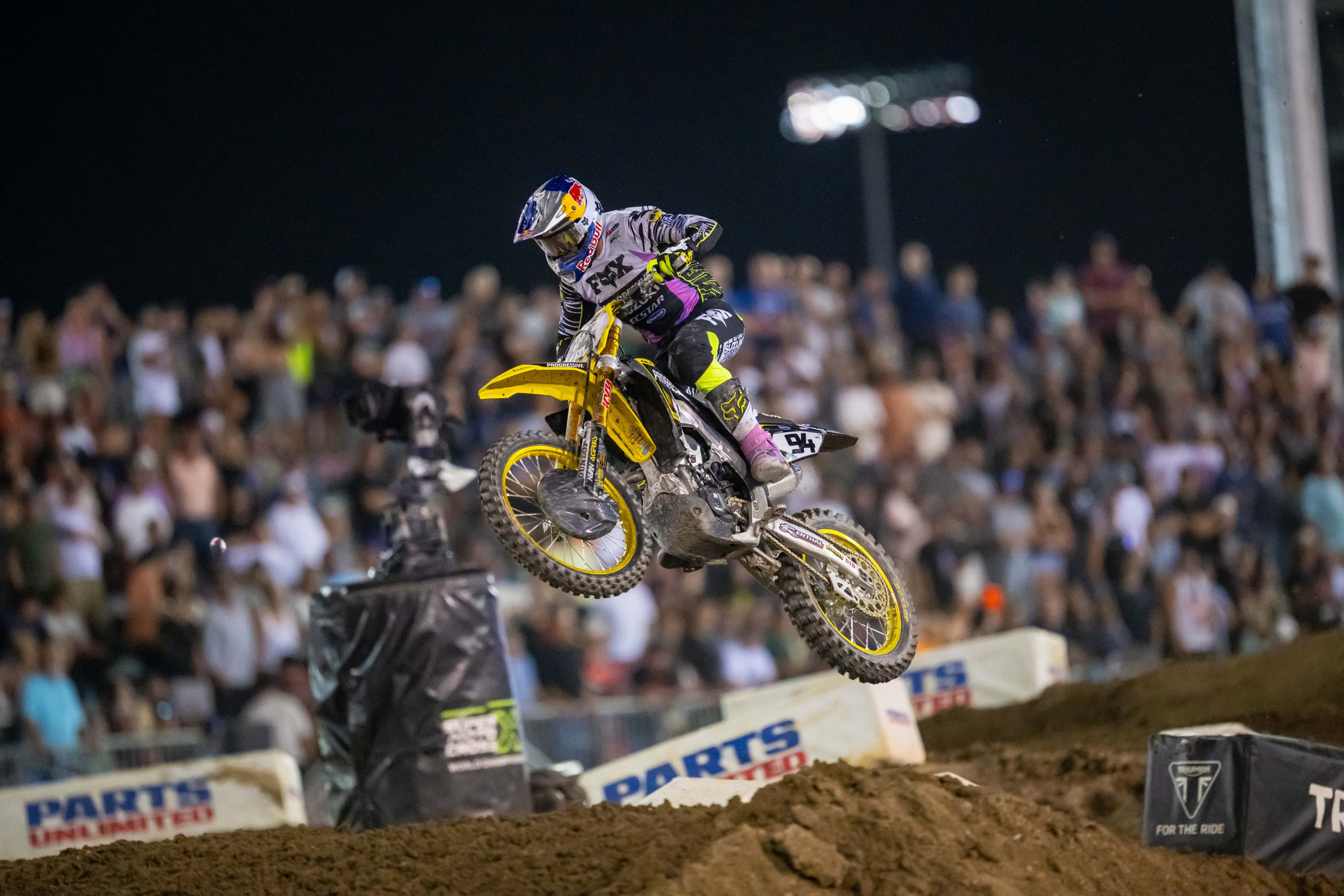 Roczen at the SMX Final in Las Vegas.