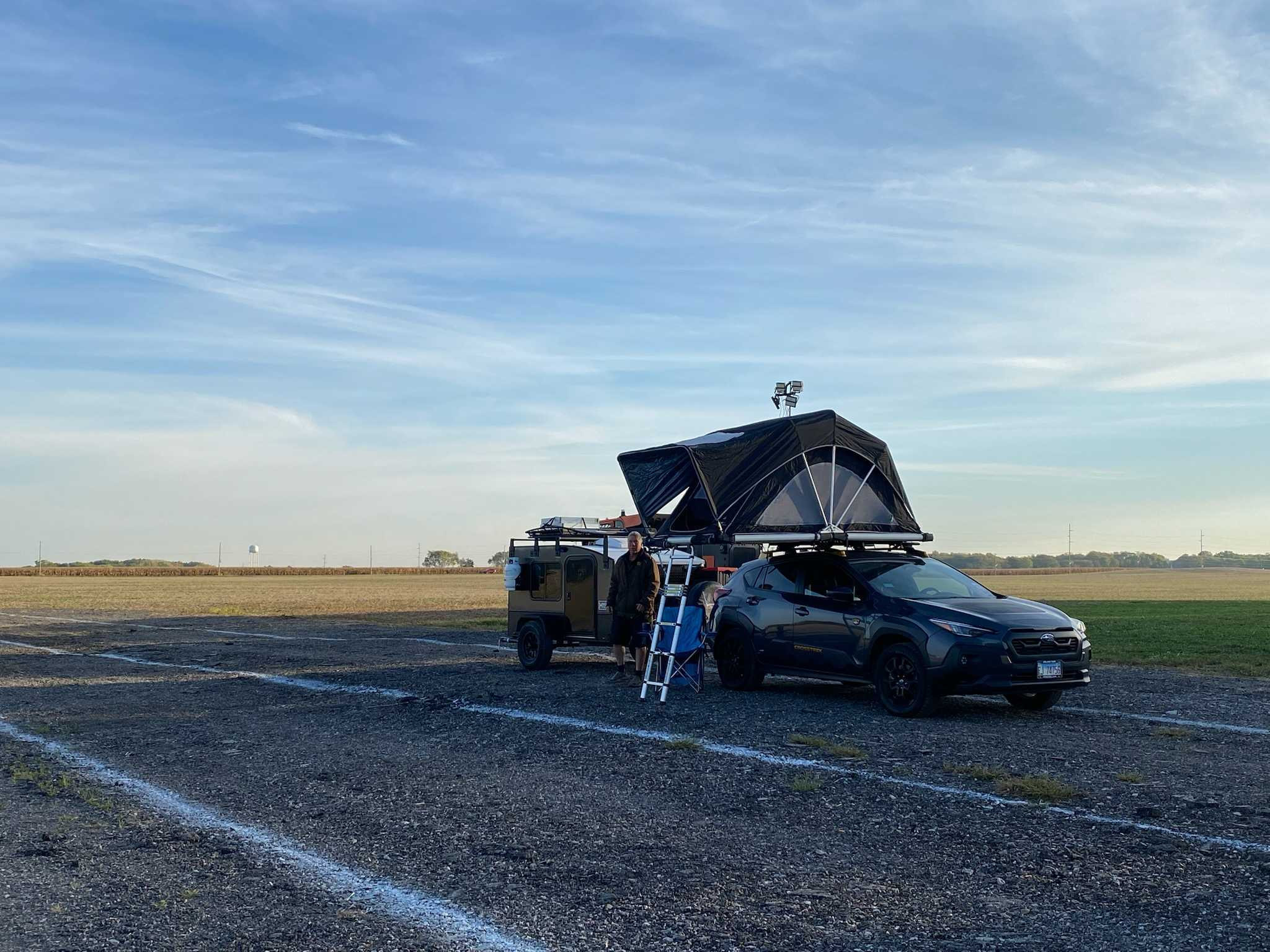 The first camper in line for MXoN...on Monday!