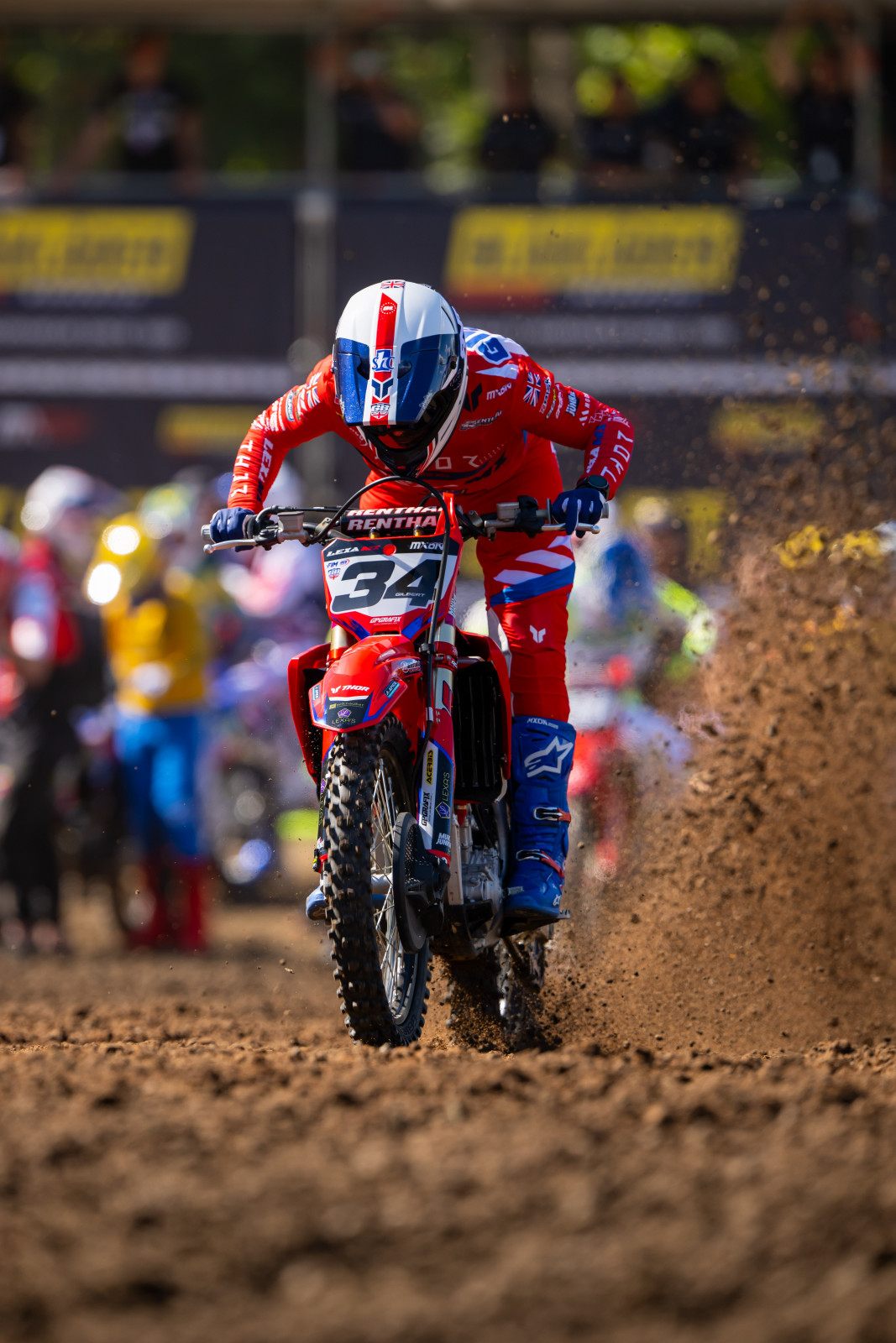 I quite fancy the look of our MXGP bike—looking proper sharp.