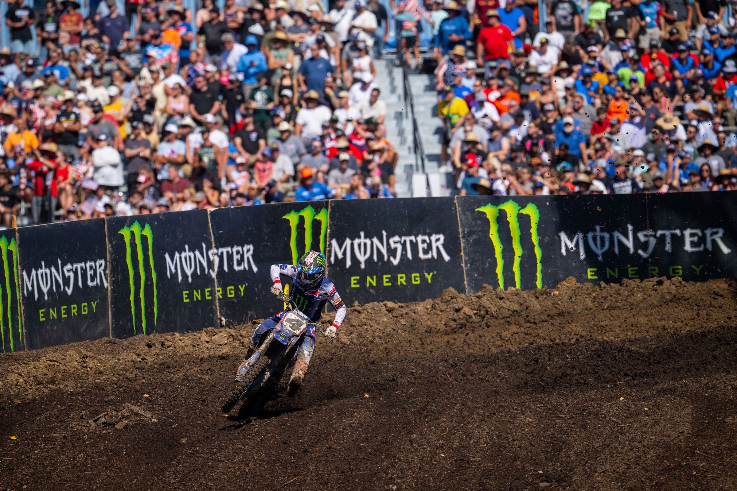 Eli Tomac was rock solid in the second moto, taking second, enough to push Team USA to second overall.