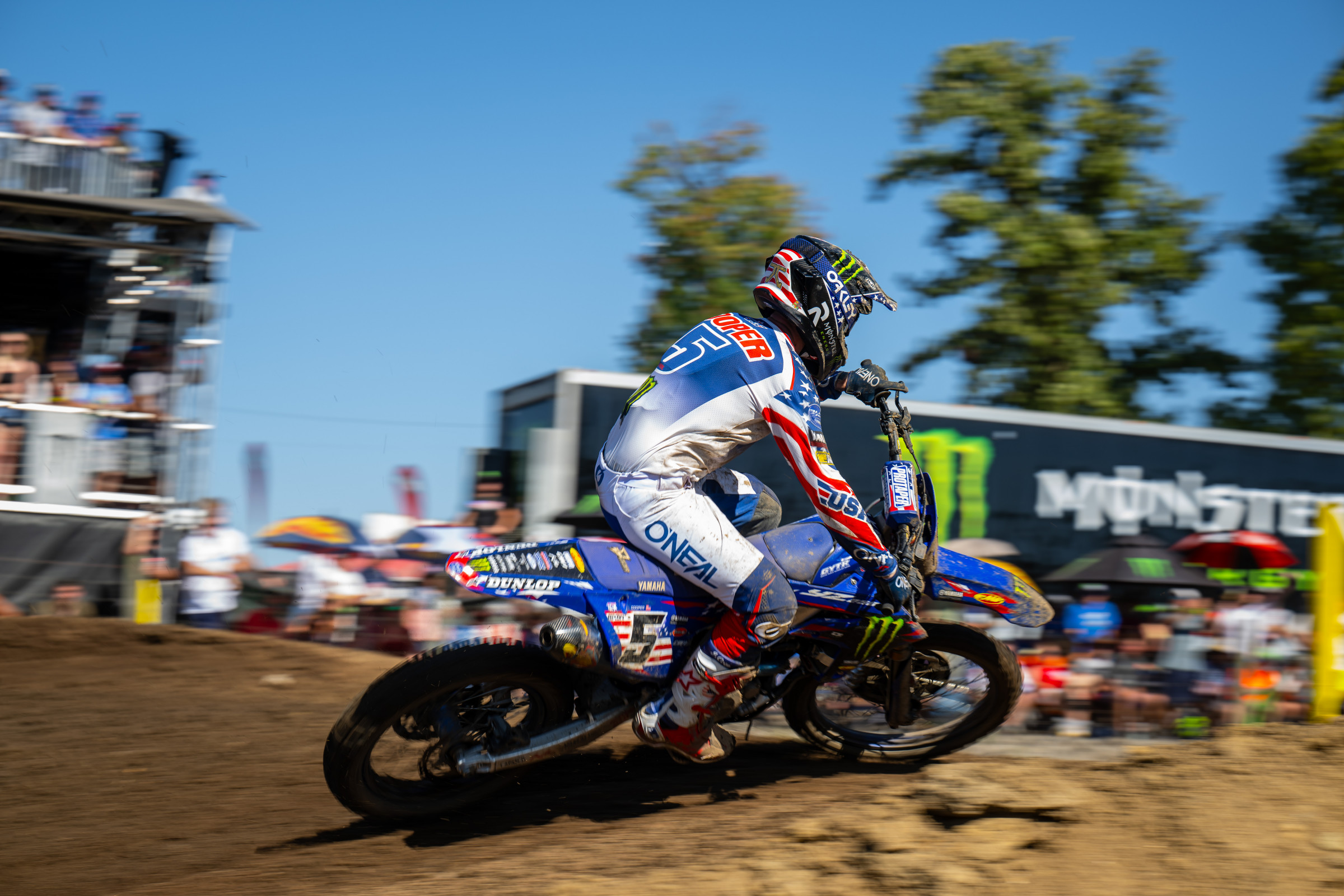 Justin Cooper was solid aboard the 250, despite racing a 450 the past two years.