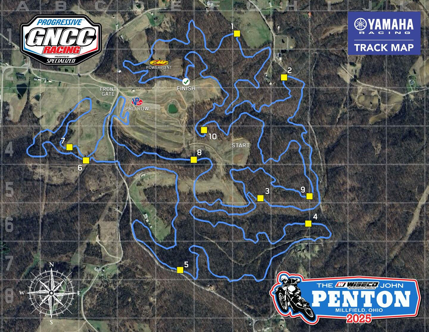 The John Penton GNCC layout.