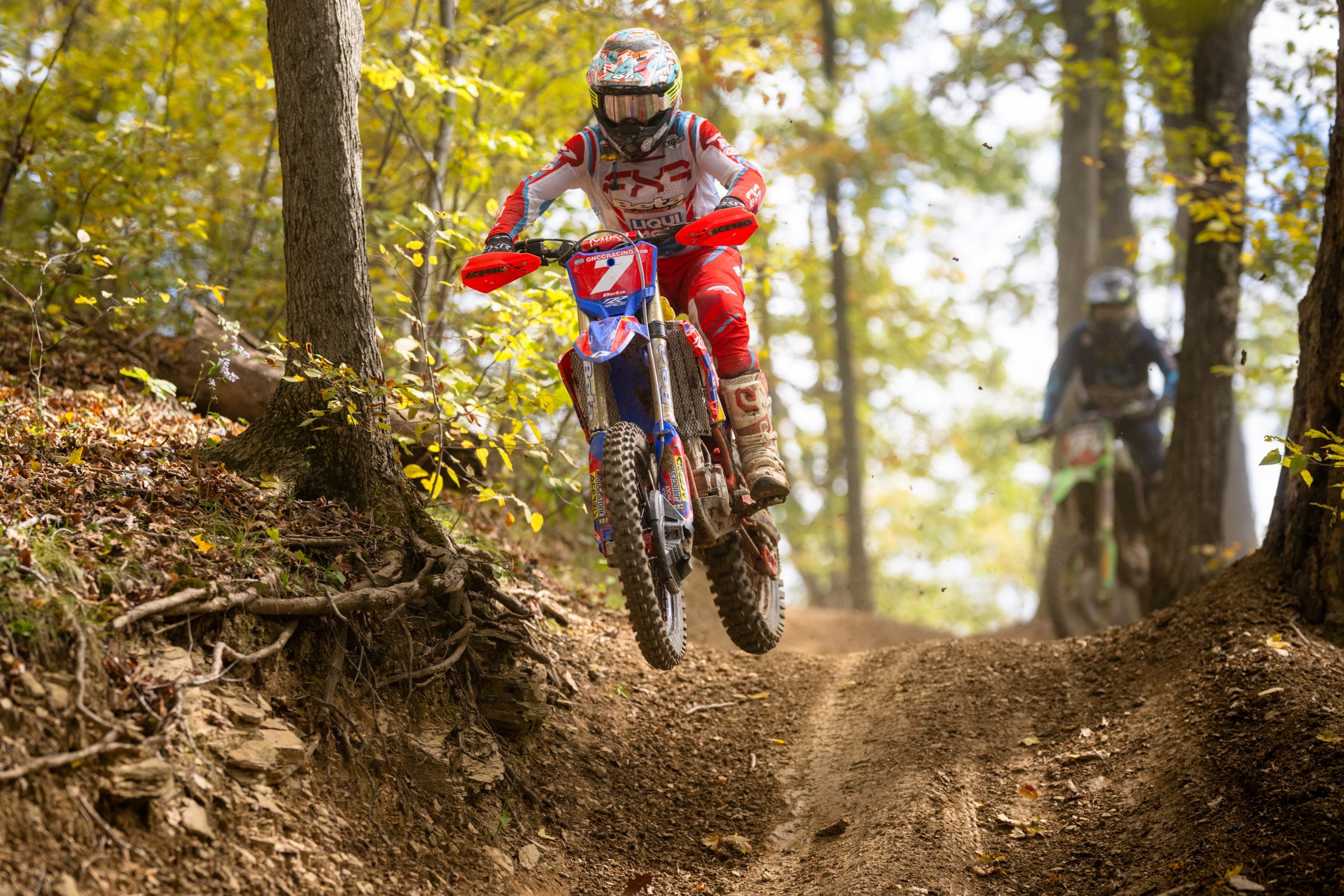 Josh Strang, the 2010 GNCC Champion, is still fast. He took his Beta to third in XC1 and fourth overall.