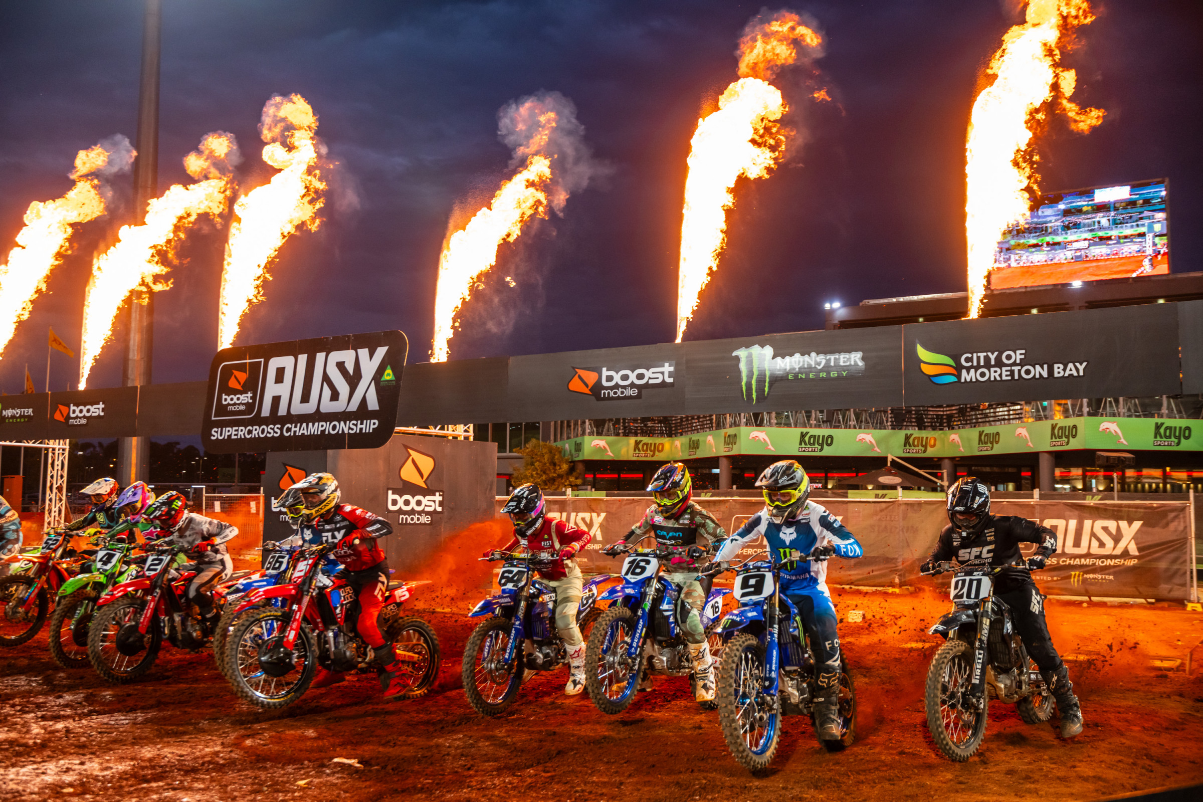 Lux Turner (250) and Dean Wilson (450) Win Back-to-Back Nights in Australian SX Championship