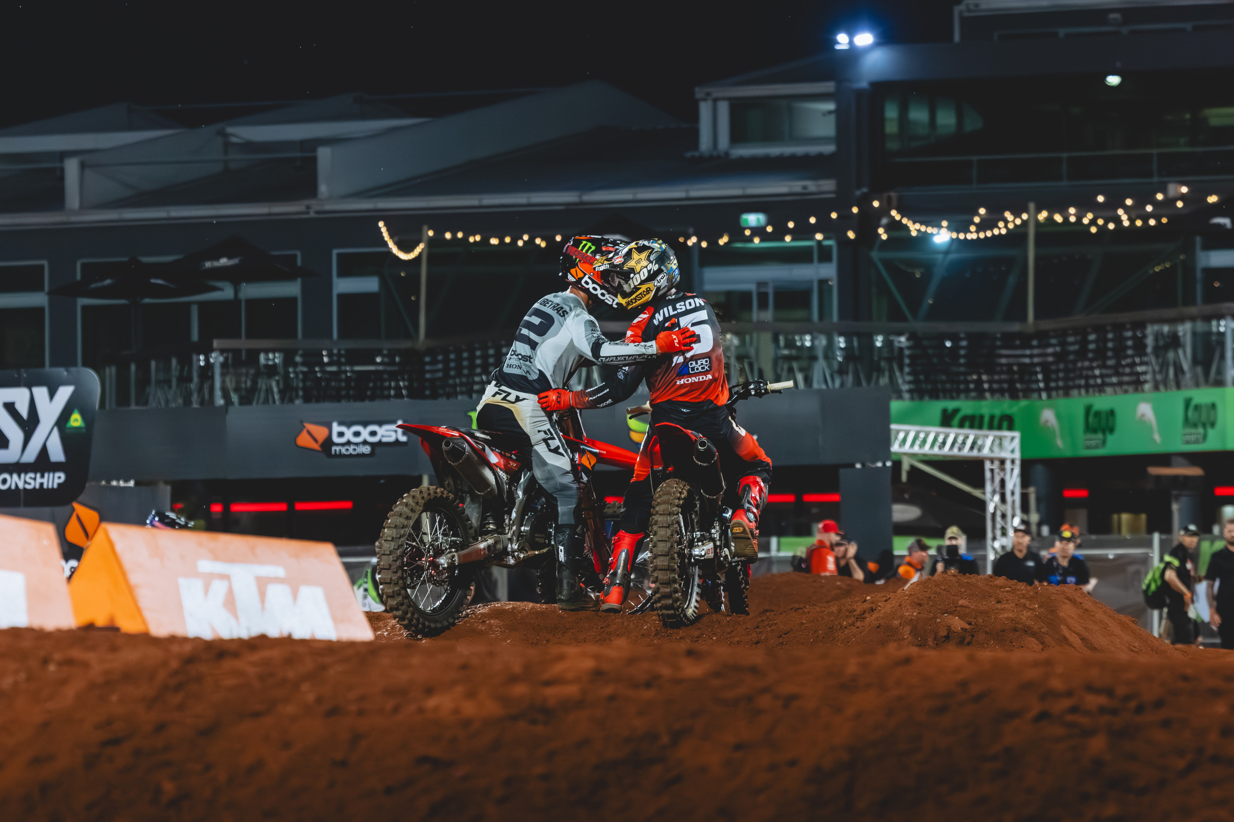 Cedric Soubeyras and Dean Wilson