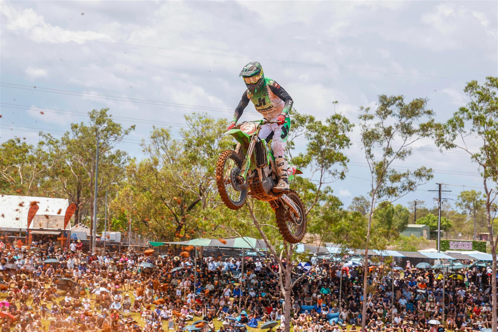 Febvre at the 2025 MXGP of Australia where he wrapped up a second world title.