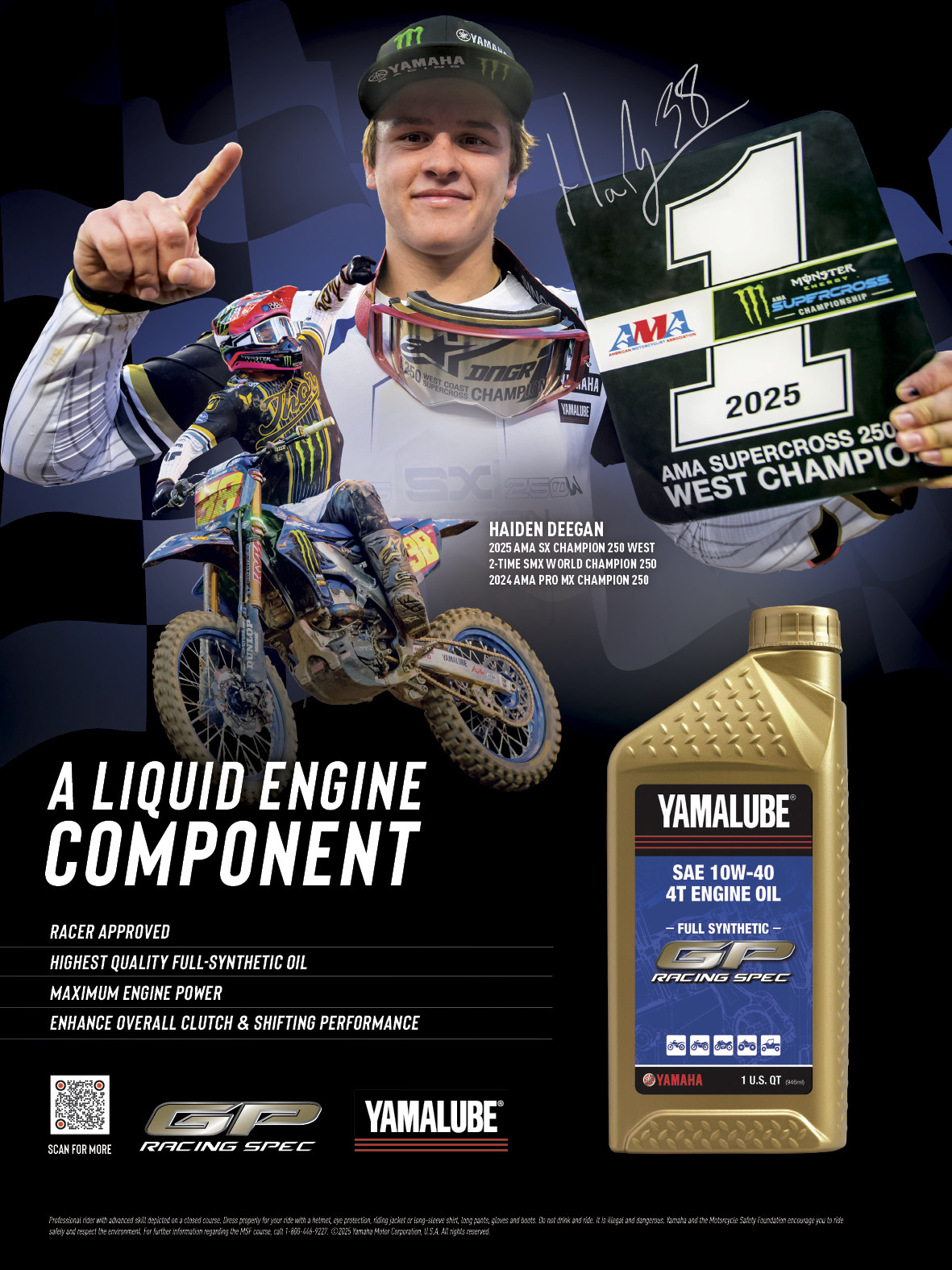 Advertisement: 000_RX28_12_Ad_Yamalube