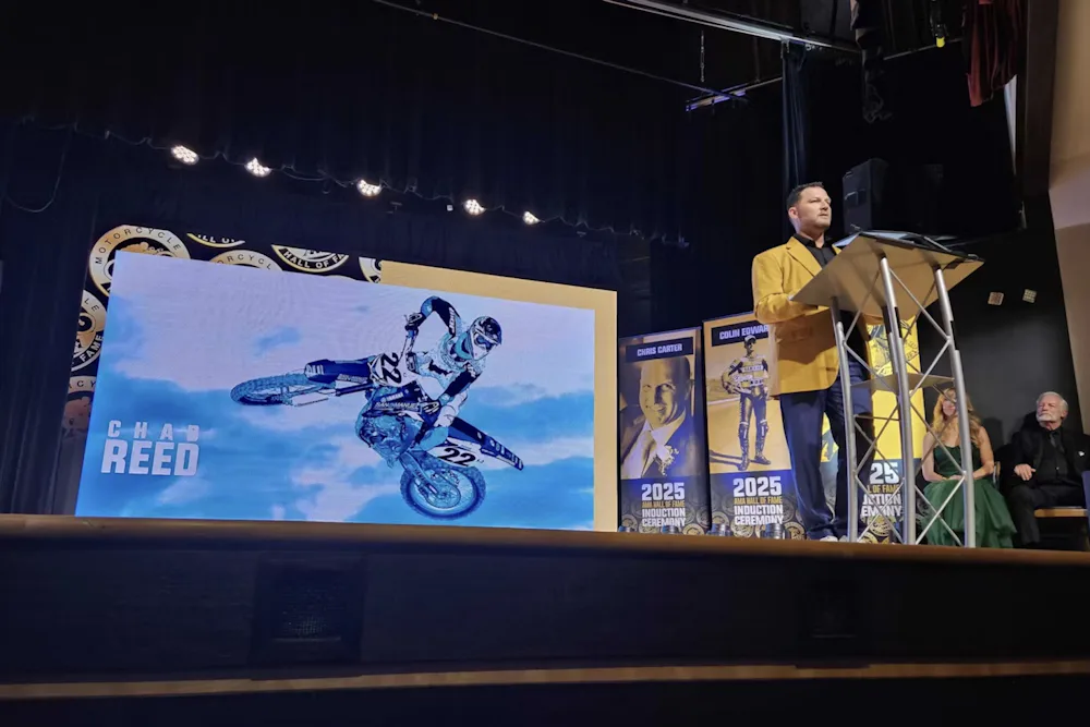 Watch: Chad Reed’s Full AMA Motorcycle Hall of Fame Speech thumbnail