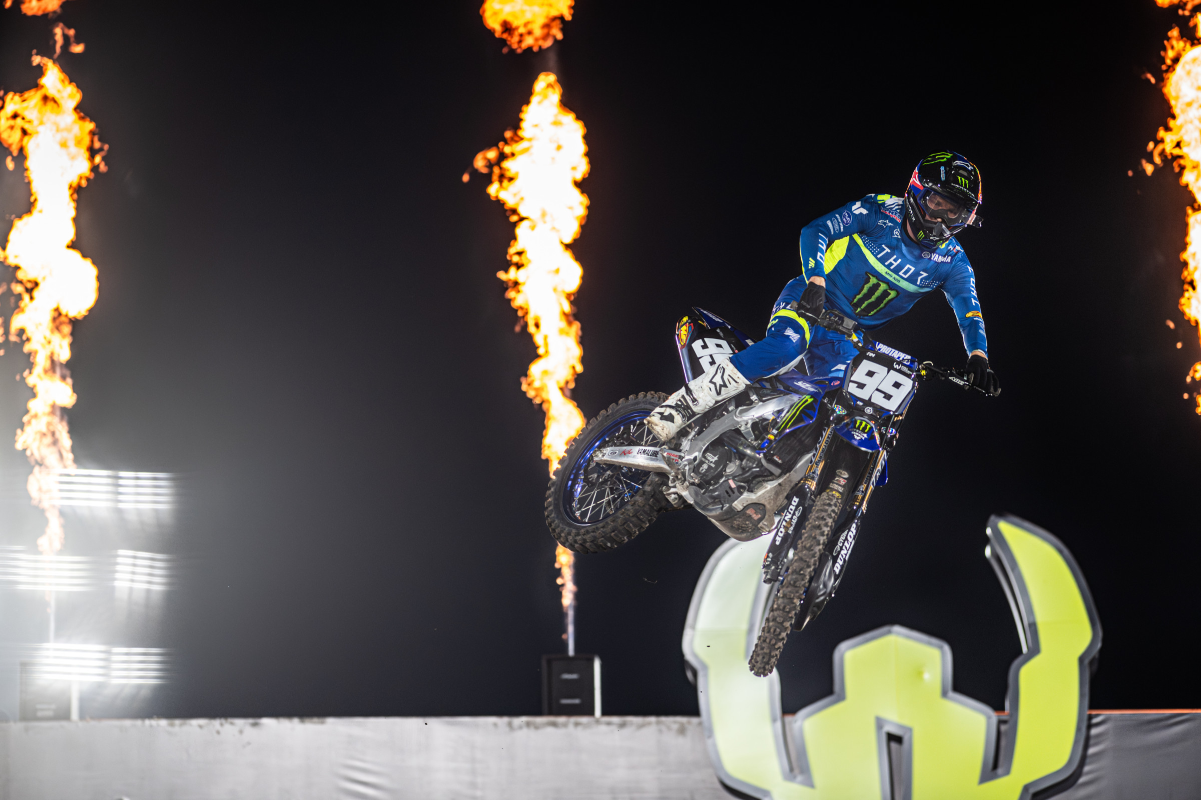 Anstie was perfect all night.