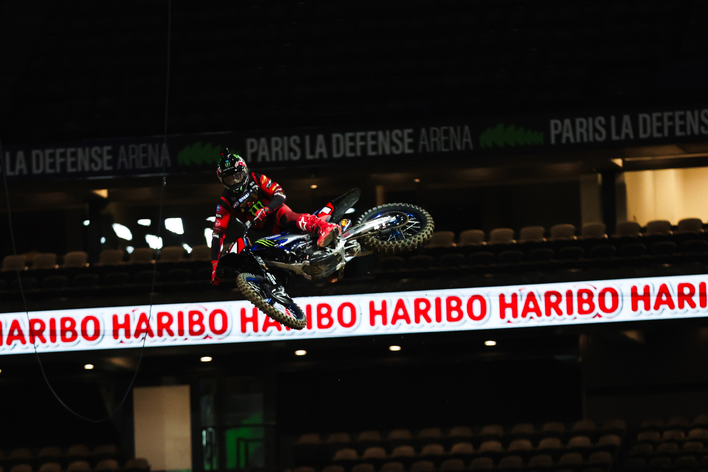 Cooper Webb with his #1 YZ450F for this weekend's Paris SX.