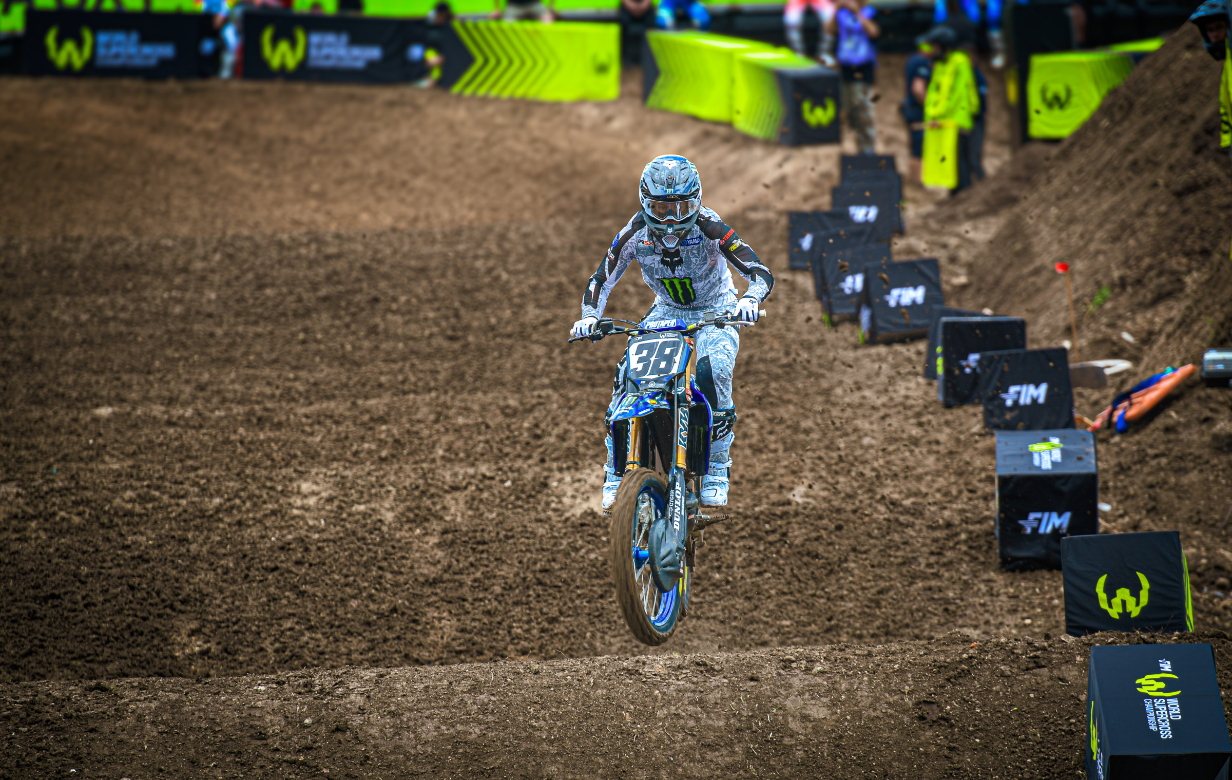 Haiden Deegan's 450 debut in Argentina.