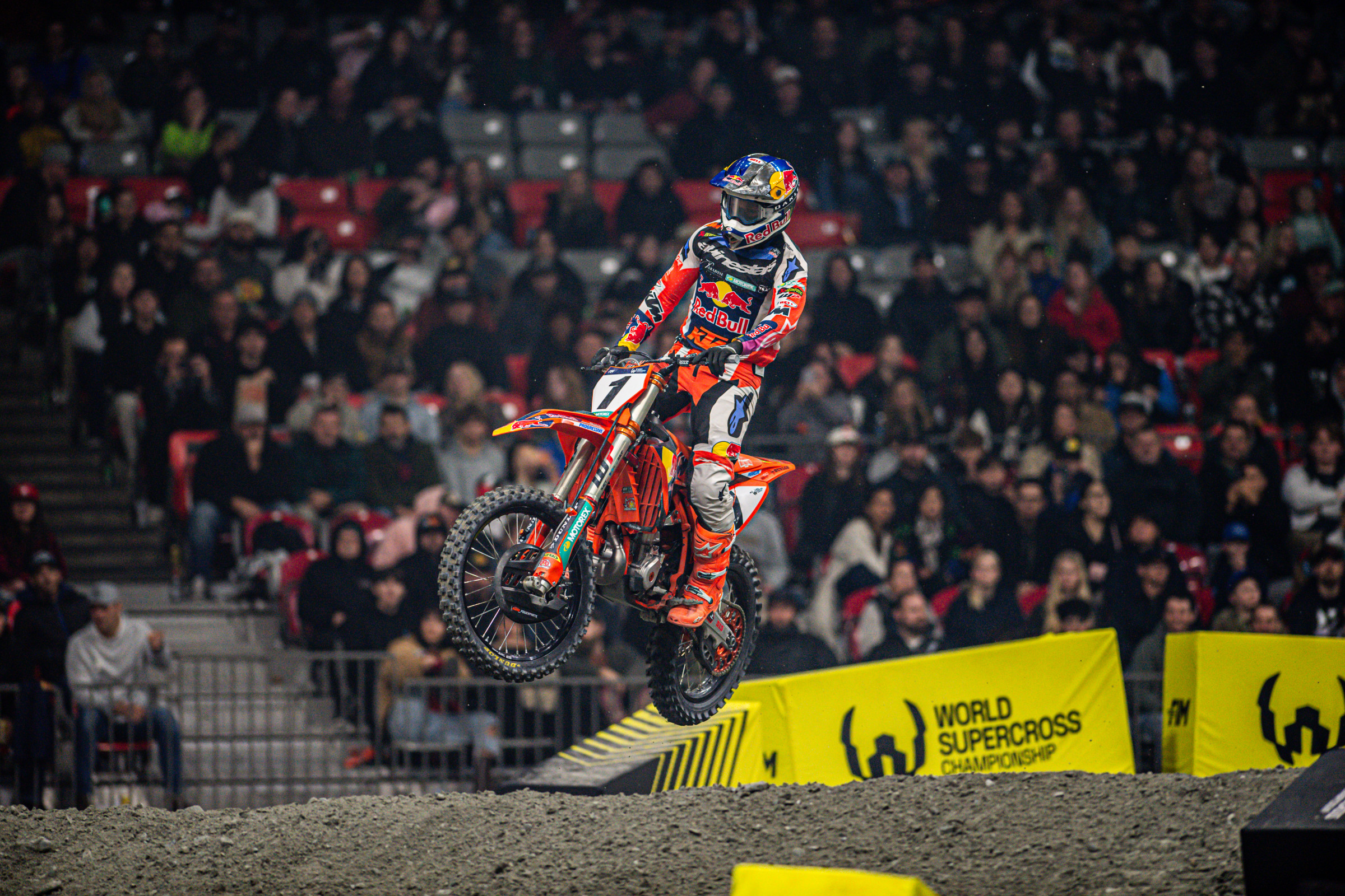 It sure didn't look like the first race for Tomac on a KTM. He was ripping as if he had ridden the bike for years.