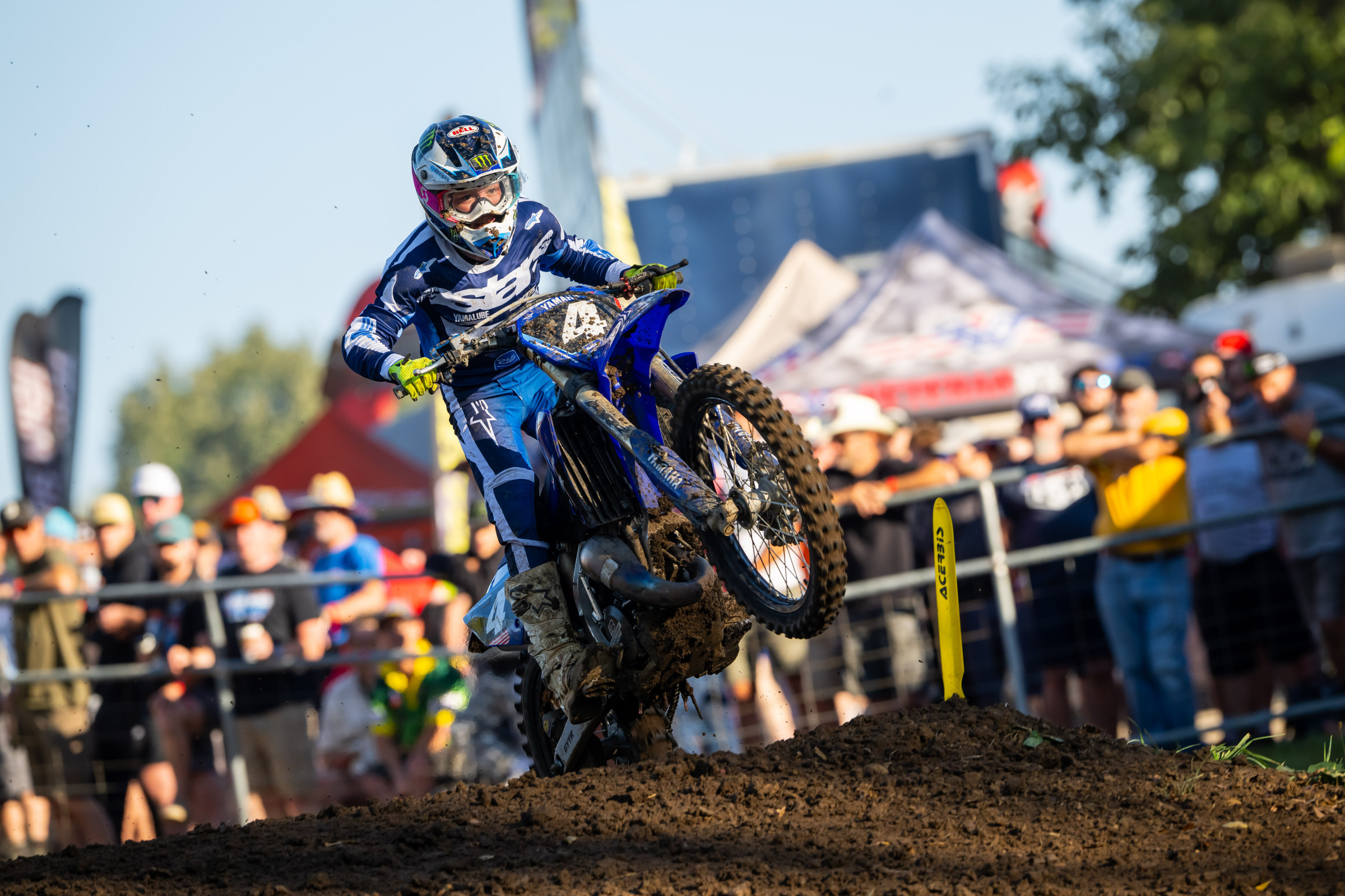 Cooper Johnson at the Monster Energy FIM Motocross of Nations BLU CRU event.