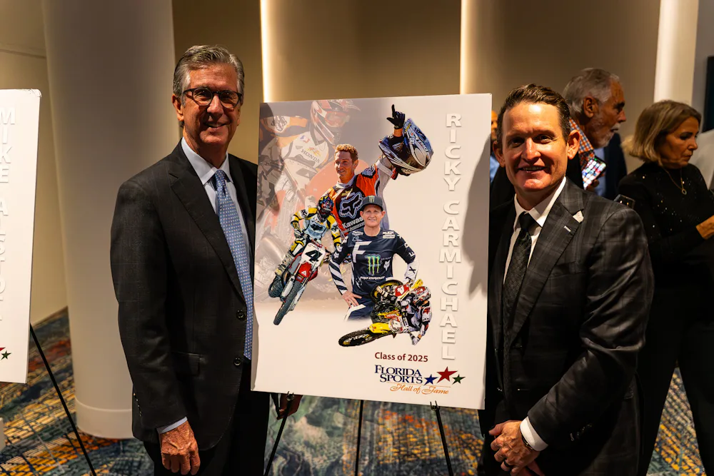 Ricky Carmichael Inducted Into Florida Sports Hall of Fame thumbnail