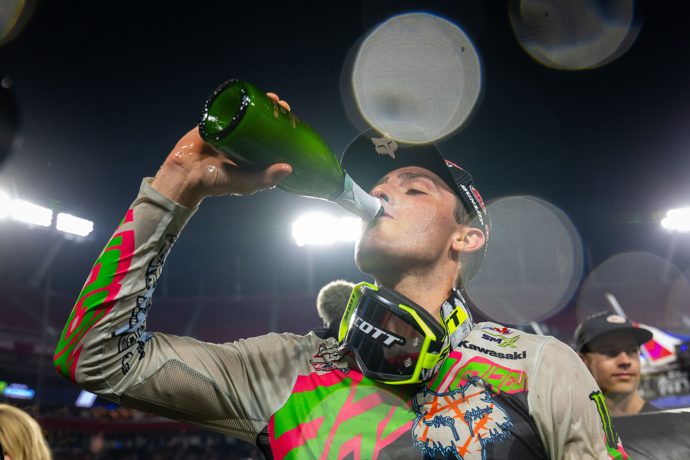 Cameron McAdoo at the 2025 Tampa Supercross.