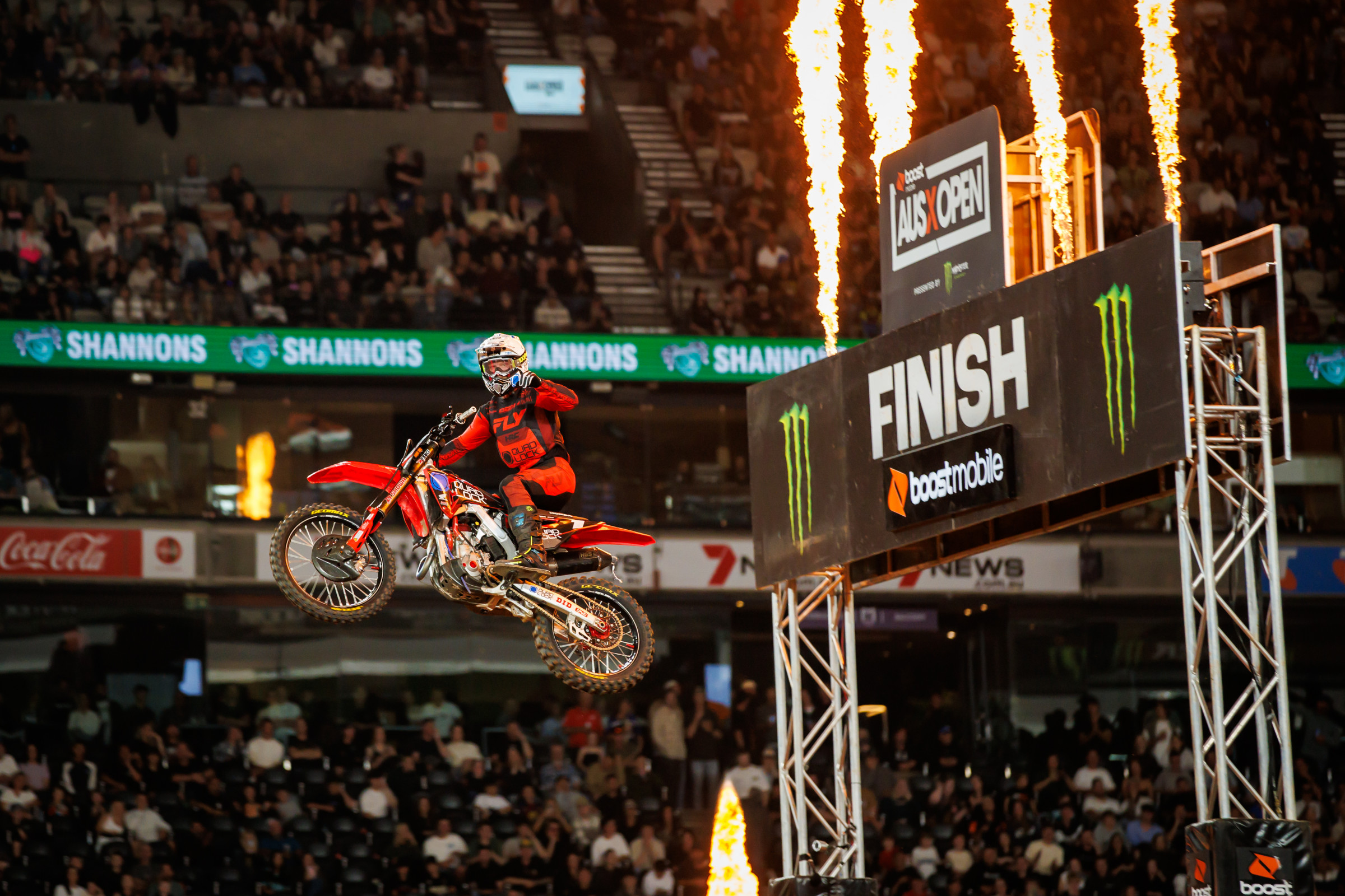 Shane McElrath is the 2024 250 Champion of both WSX and Australia, but the date conflict meant he had to pick one series this year. He's racing WSX, but was able to run his #1 plate last weekend at the AUS-X Open in an one-off appearance.