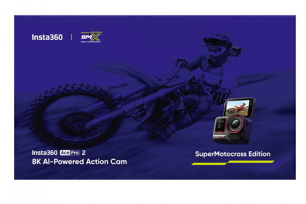 Insta360 and the SMX World Championship Partner for Insta360 Ace Pro 2 SuperMotocross Edition