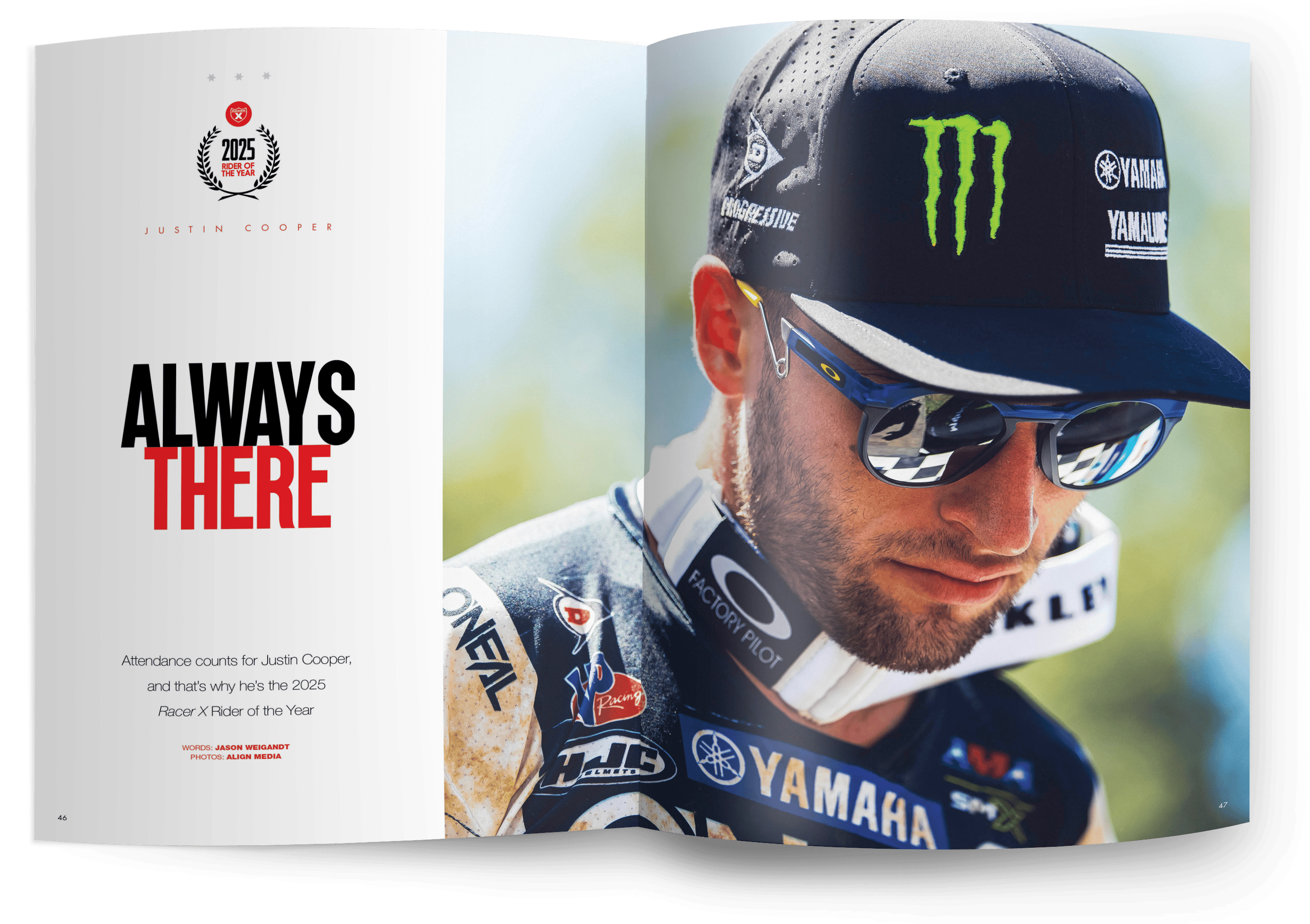 Always There in the January 2026 Issue of Racer X Illustrated